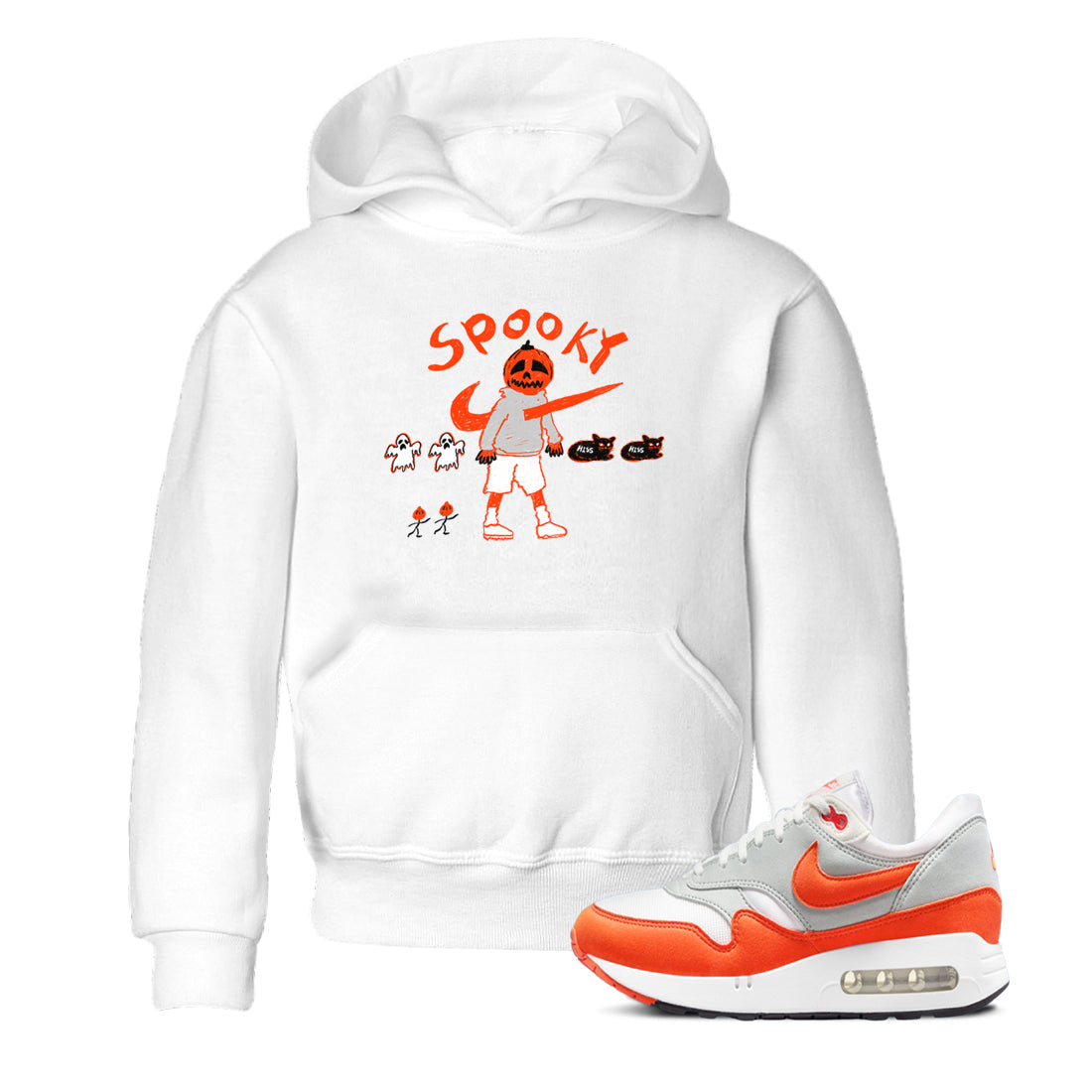 Air Max 1 OG '86 'Summit White and Cosmic Clay shirts to match jordans Spooky Pumpkin sneaker match tees Air Max 1 Cosmic Clay match shoes to clothes Drip Gear Zone Youth Baby White 1 tee