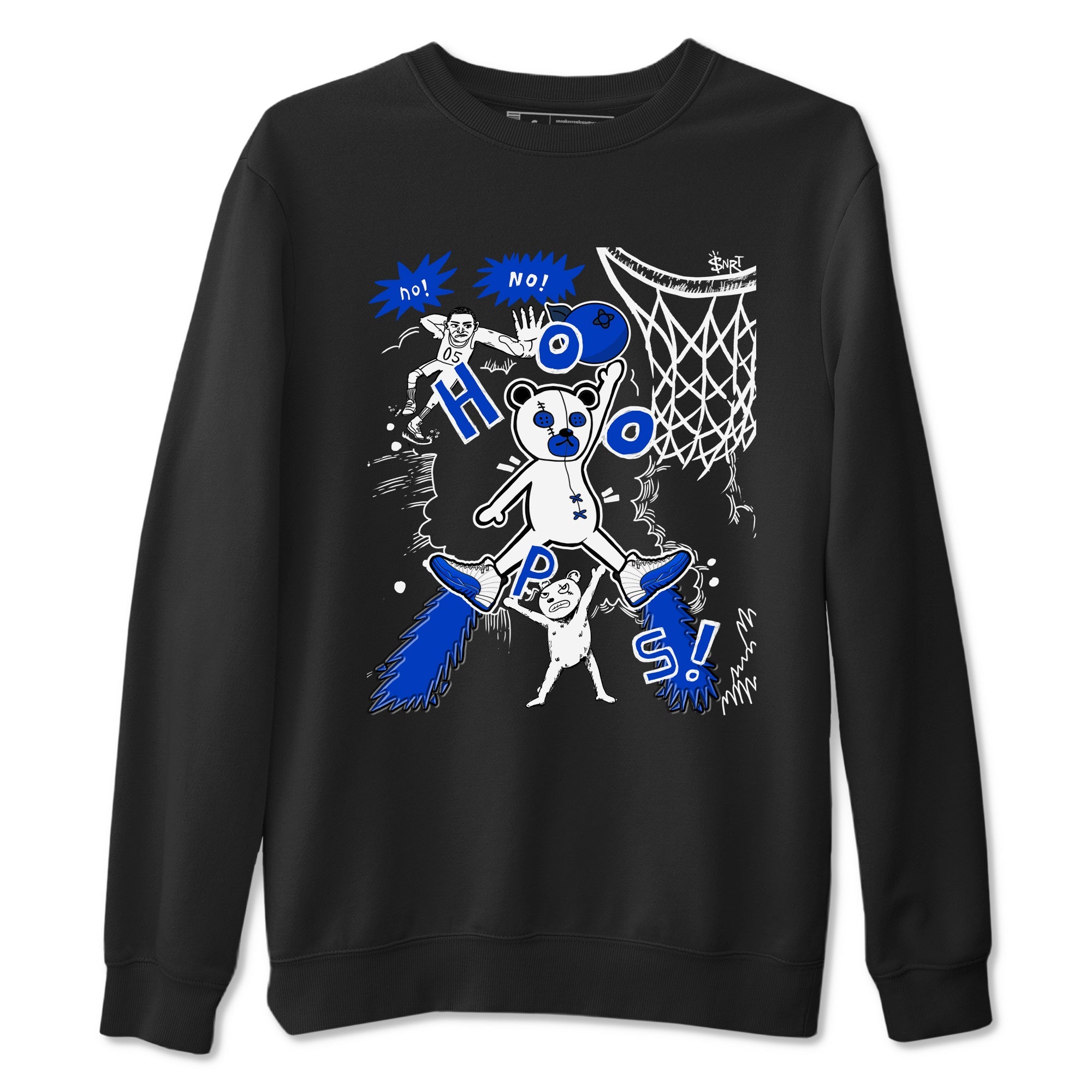 12s Blueberry shirts to match jordans Stop The Bear sneaker match tees Air Jordan 12 Blueberry Drip Gear Zone unisex cotton Black 2 crew neck shirts