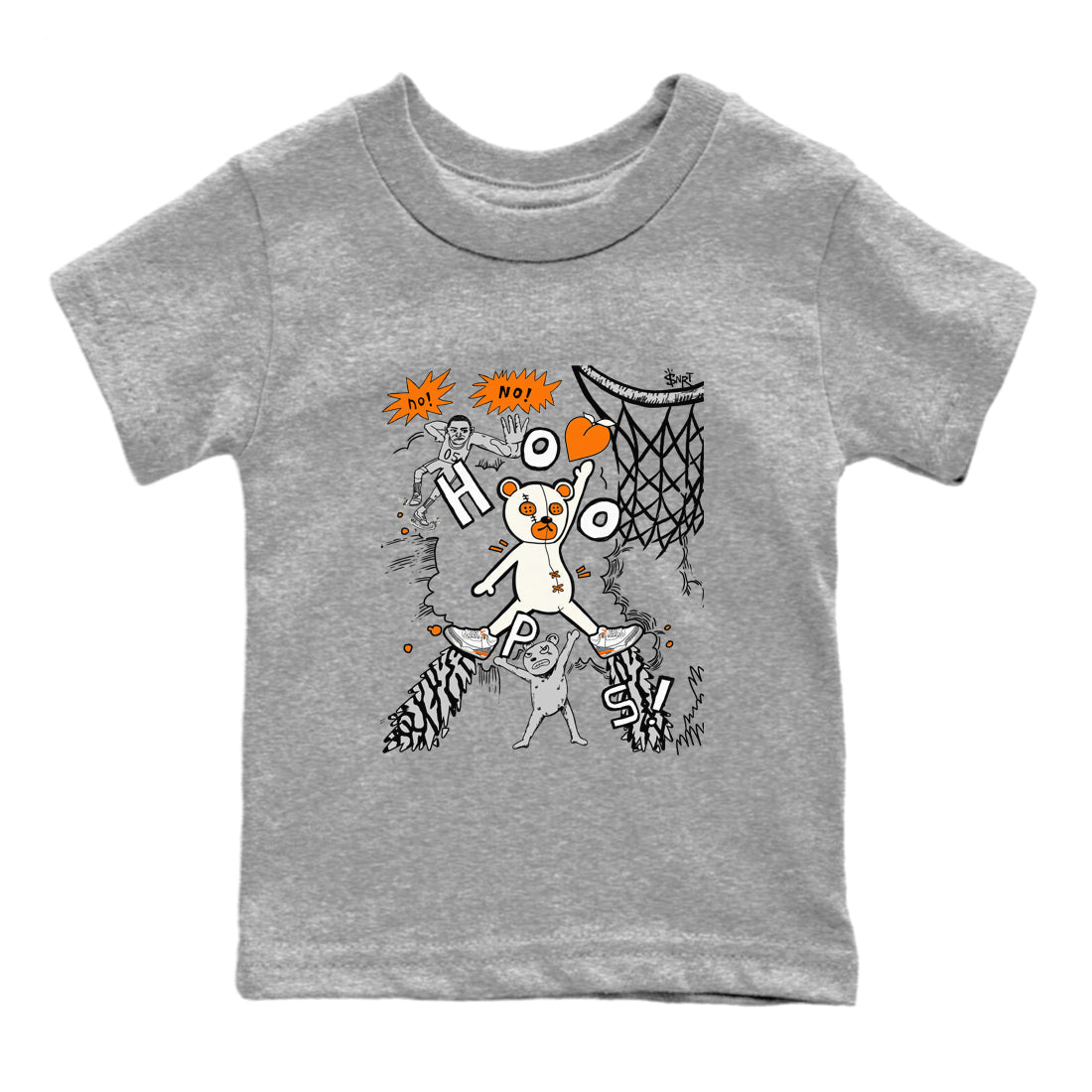 3s Georgia Peach shirt to match jordans Stop The Bear sneaker tees Air Jordan 3 Georgia Peach Drip Gear Zone baby toddler Heather Grey 2 cotton Shirt