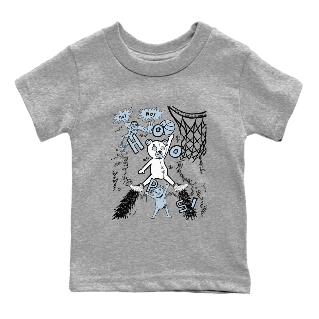 6s Reverse Oreo shirt to match jordans Stop The Bear sneaker tees Air Jordan 6 Reverse Oreo Drip Gear Zone baby toddler Heather Grey 2 cotton Shirt