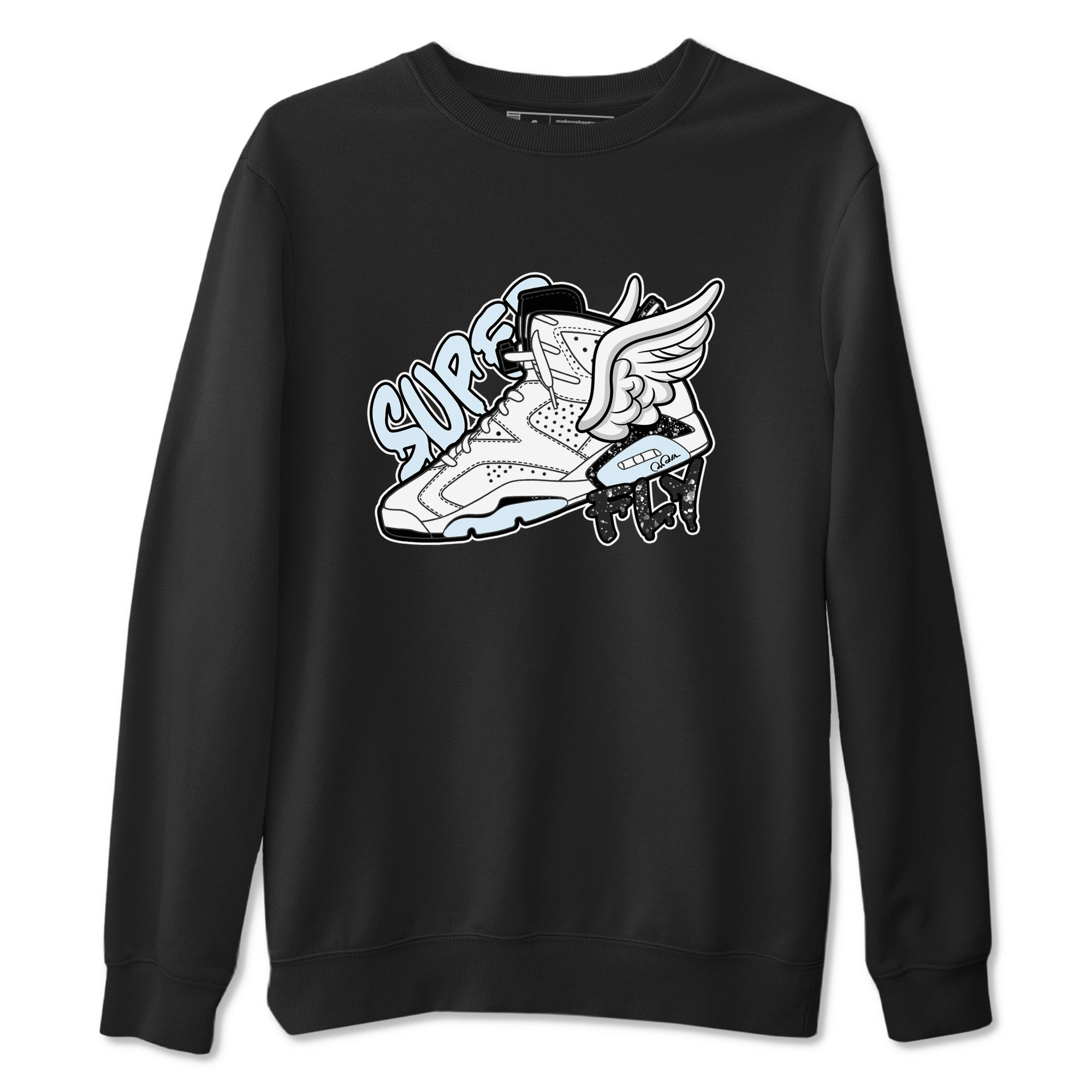 AJ6 White Black shirts to match jordans Super Fly sneaker match tees Air Jordan 6 White Black Drip Gear Zone streetwear brand Black 2 unisex cotton tee