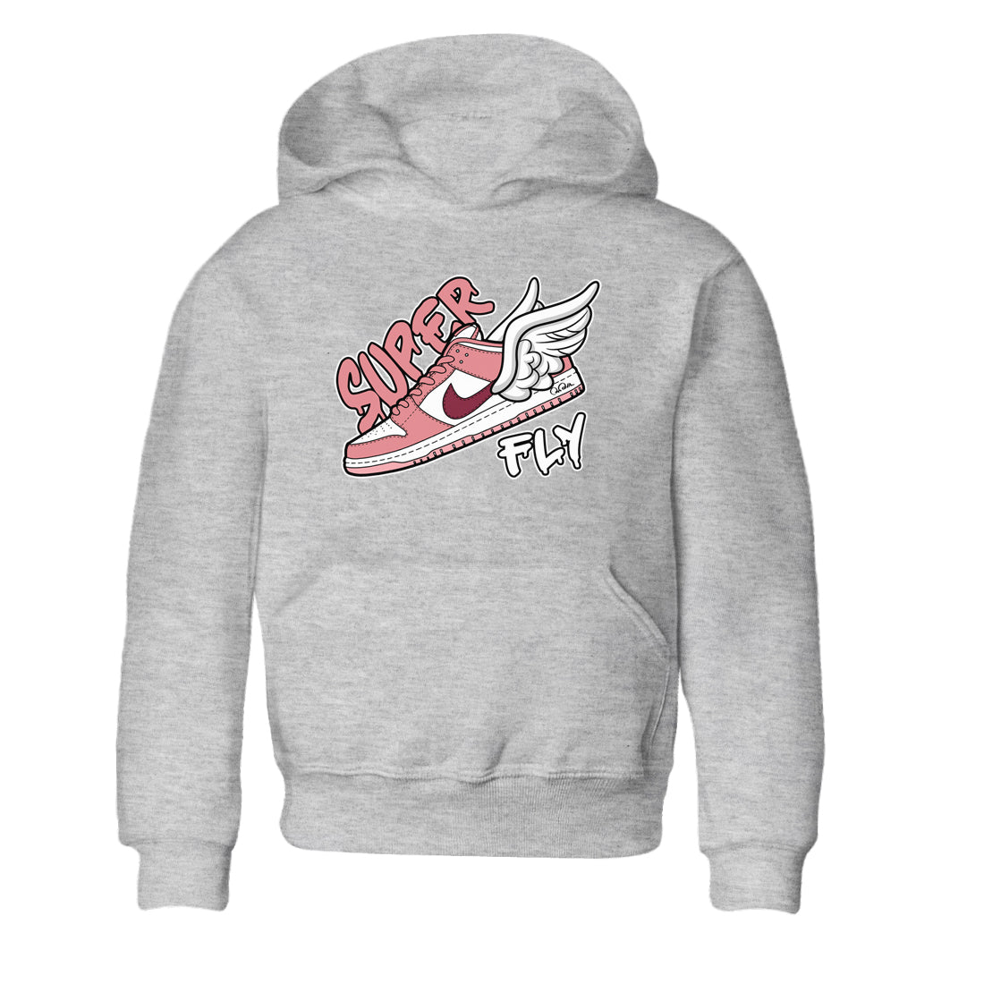 Dunk Valentines Day 2024 shirt to match jordans Super Fly sneaker tees Dunk Happy Valentines Day 2024 Drip Gear Zone Baby Toddler Heather Grey 2 T-Shirt