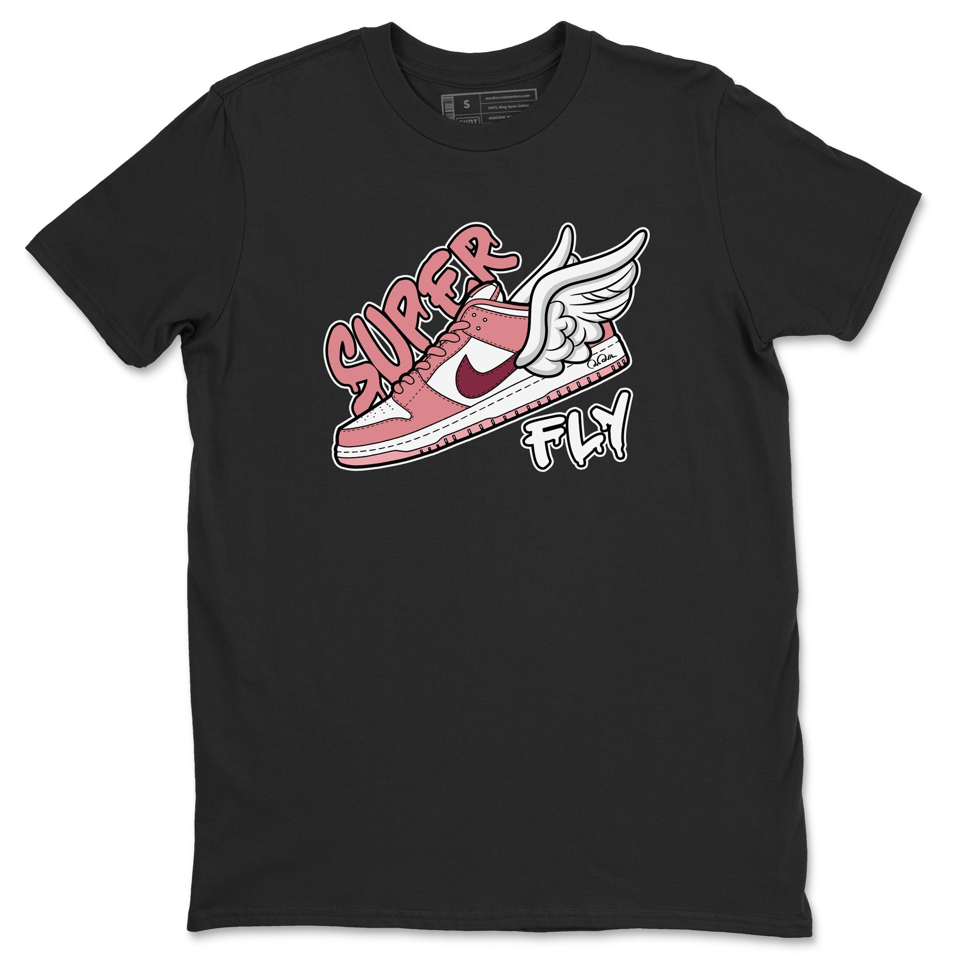 Dunk Valentines Day 2024 shirt to match jordans Super Fly sneaker tees Dunk Happy Valentines Day 2024 Drip Gear Zone Unisex Black 2 T-Shirt