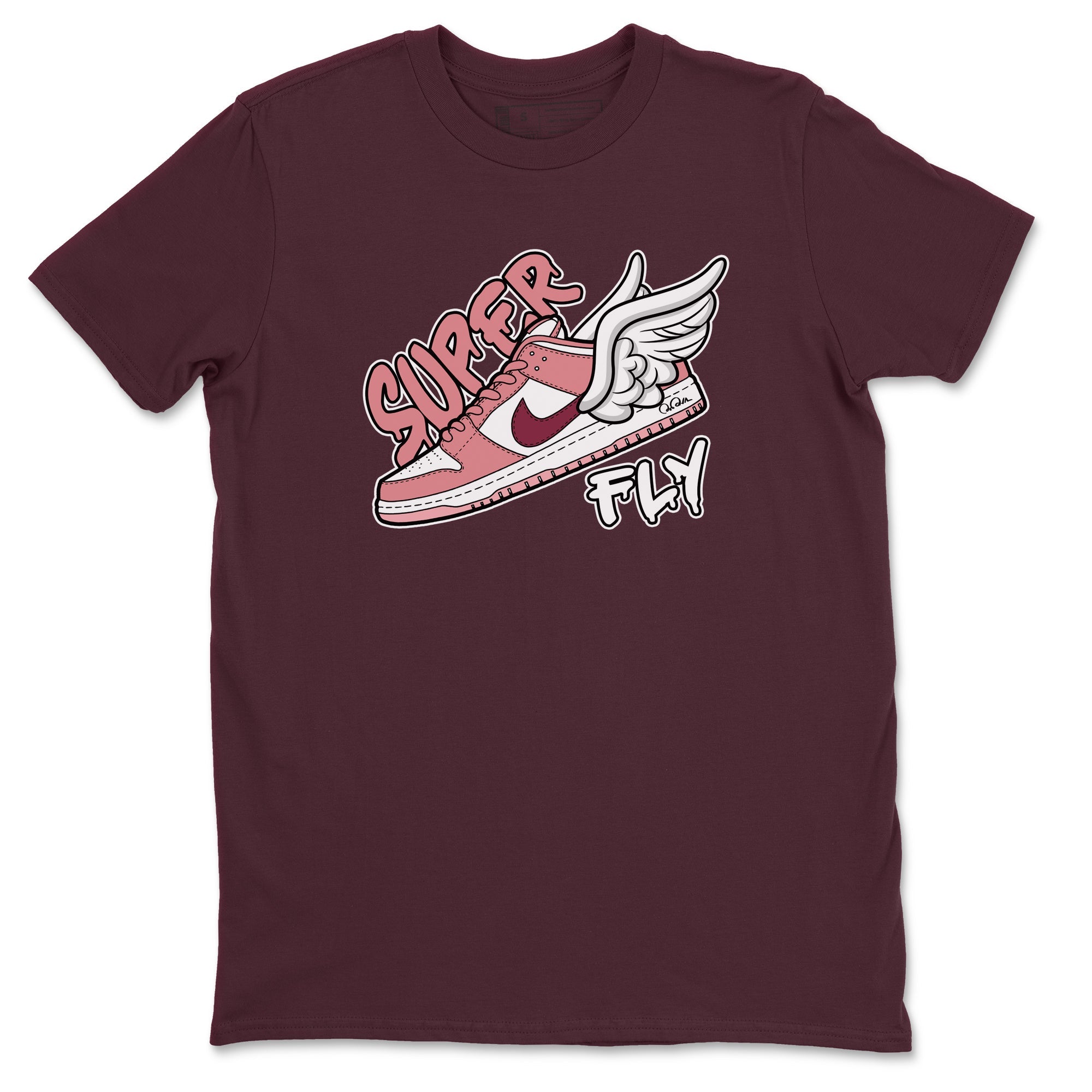 Dunk Valentines Day 2024 shirt to match jordans Super Fly sneaker tees Dunk Happy Valentines Day 2024 Drip Gear Zone Unisex Maroon 2 T-Shirt