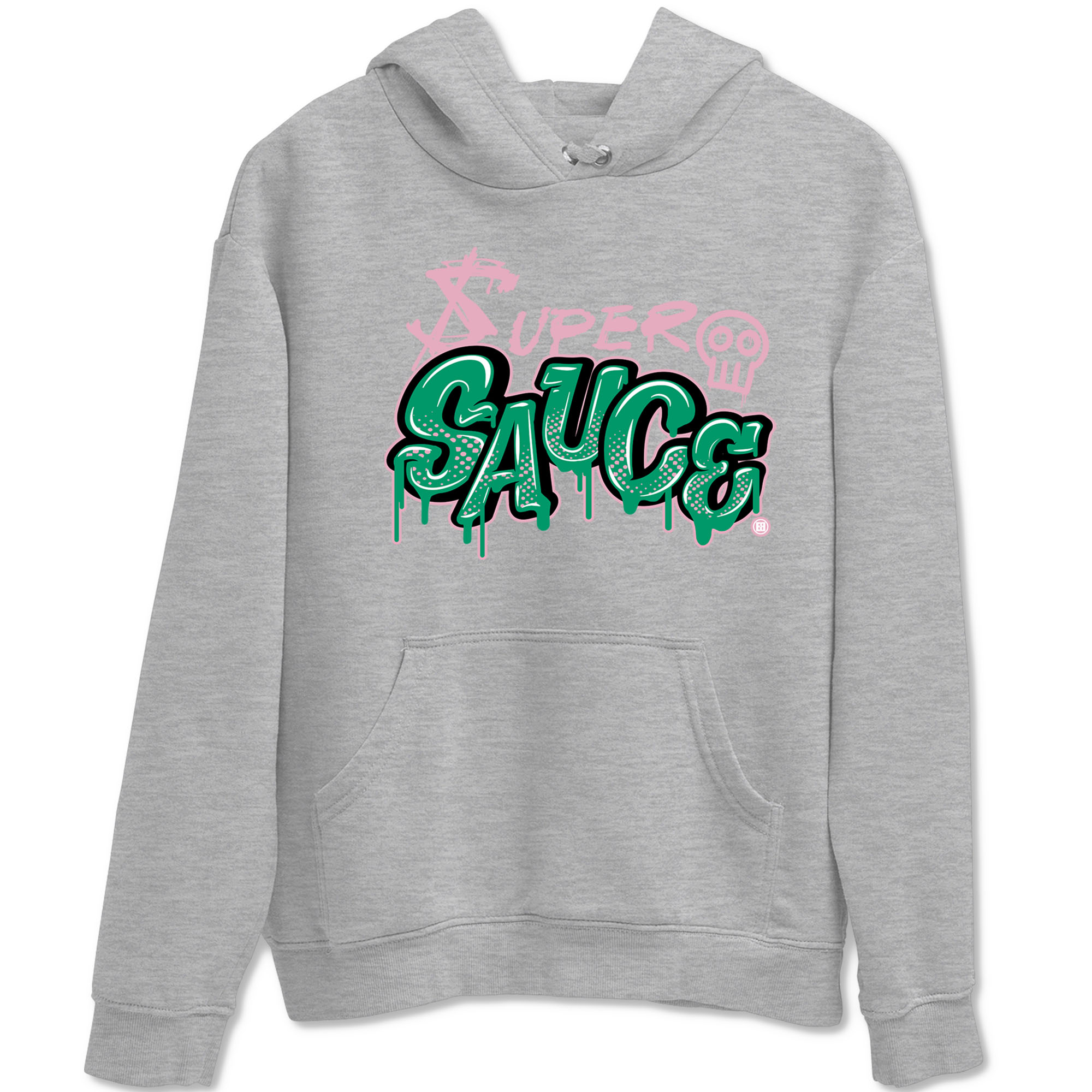 Dunk Low Medium Soft Pink Malachite shirt to match jordans Super Sauce sneaker tees Dunks Medium Soft Pink Malachite Streetwear Brand Drip Gear Zone unisex cotton Heather Grey 2 crew neck shirt