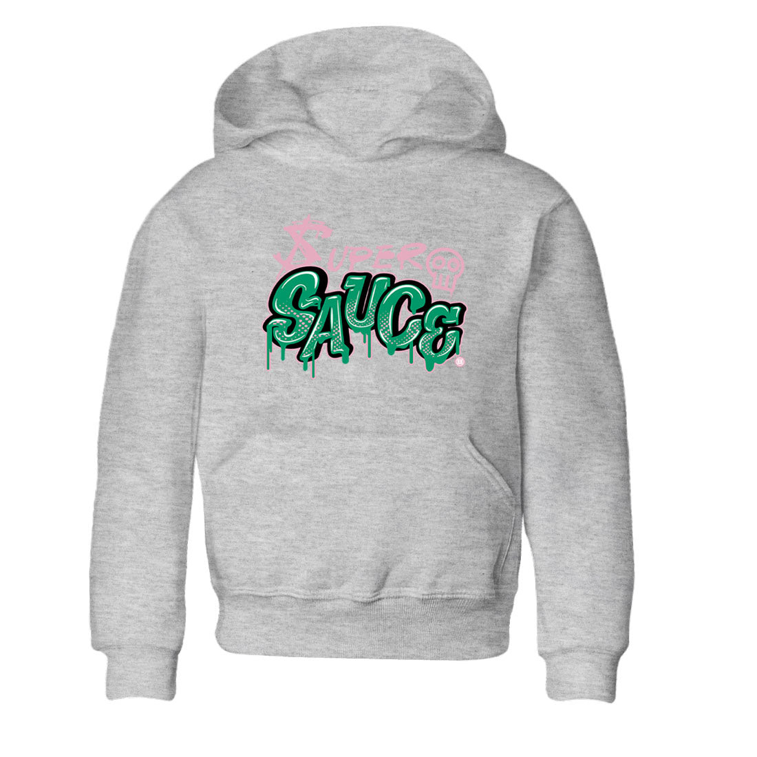 Dunk Low Medium Soft Pink Malachite shirt to match jordans Super Sauce sneaker tees Dunks Medium Soft Pink Malachite Streetwear Brand Drip Gear Zone baby toddler Heather Grey 2 cotton Shirt