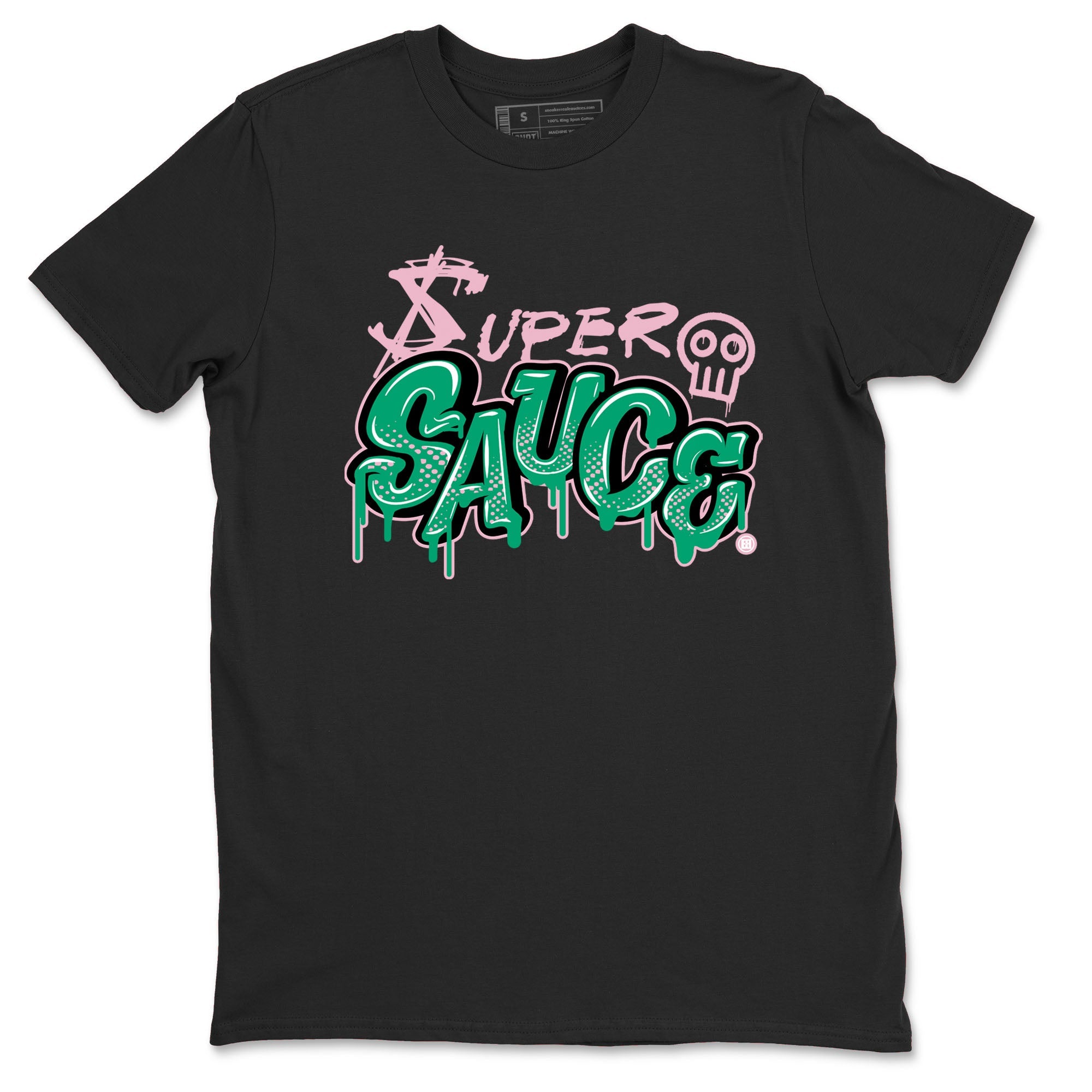 Dunk Low Medium Soft Pink Malachite shirt to match jordans Super Sauce sneaker tees Dunks Medium Soft Pink Malachite Streetwear Brand Drip Gear Zone unisex cotton Black 2 crew neck shirt