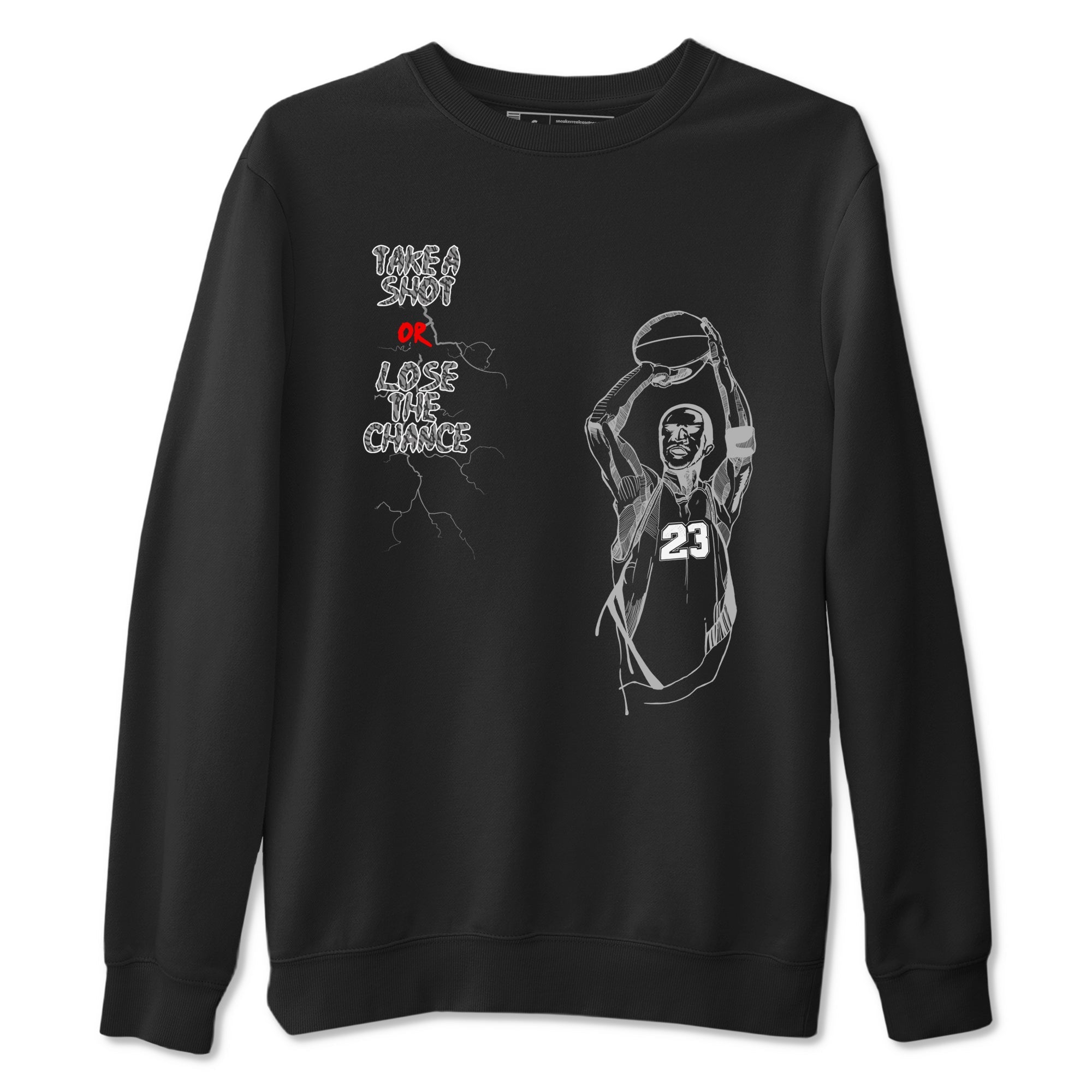 3s Black Cement shirts to match jordans Take A Shot sneaker match tees Air Jordan 3 Black Cement match shoes to clothes Drip Gear Zone unisex cotton Black 2 shirts