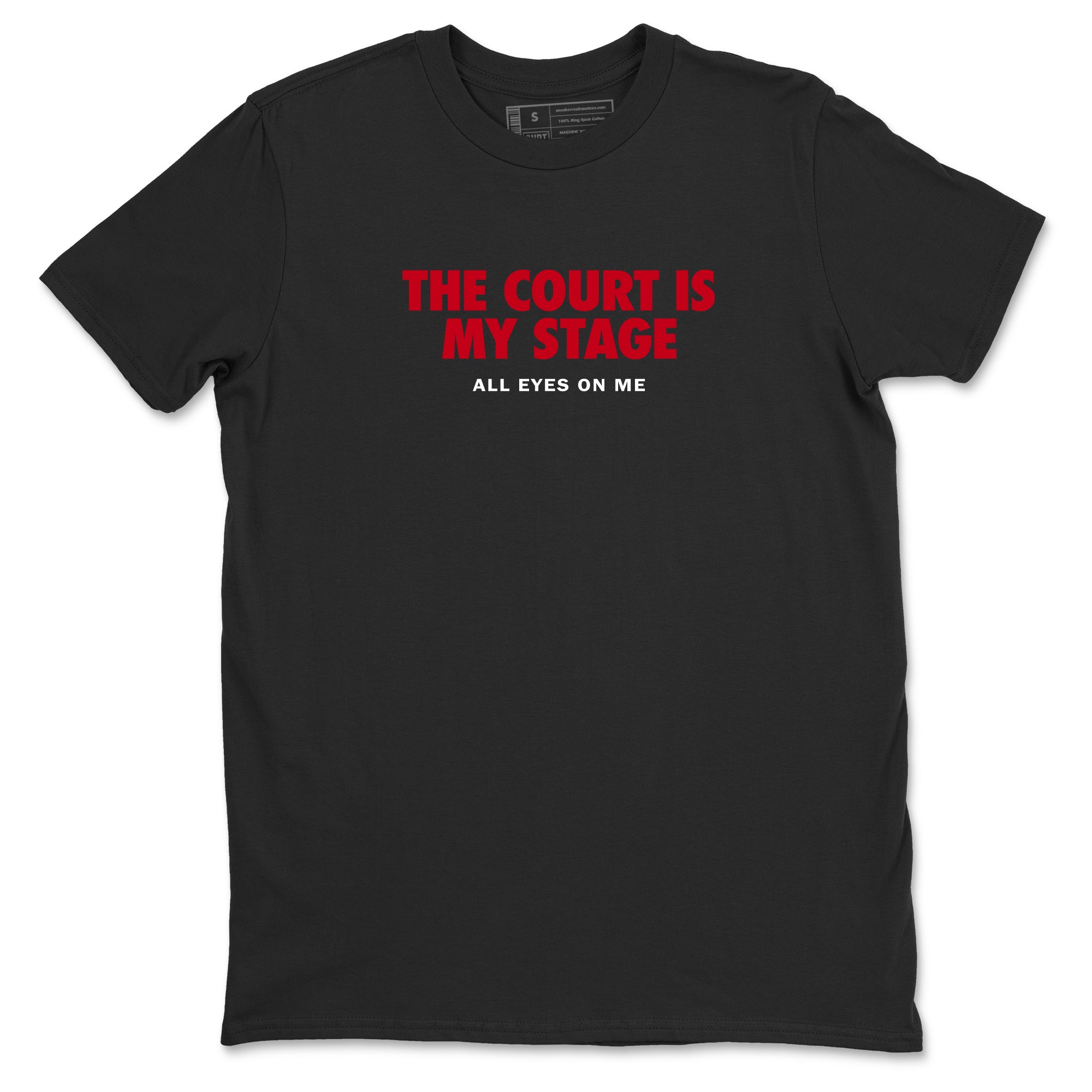 Sneaker Threads  Basketball Graphic T shirt Air Jordan 8 Bunny  The Court Is My Stage Graphic Tee Black 2. Perfect for Jordan releases 2025 colorways.