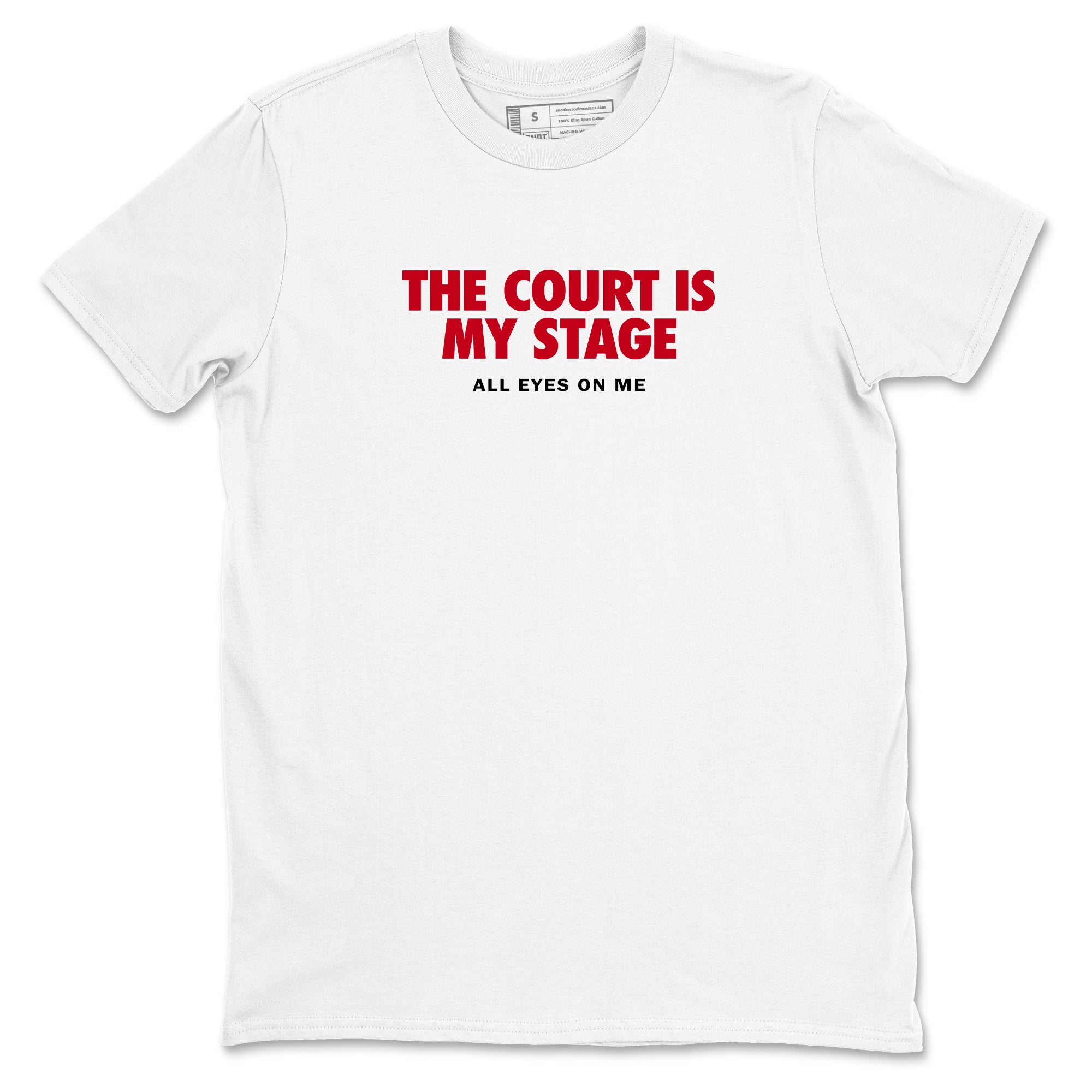 Sneaker Threads  Basketball Graphic T shirt Air Jordan 8 Bunny  The Court Is My Stage Graphic Tee White 2. Perfect for Jordan releases 2025 colorways.