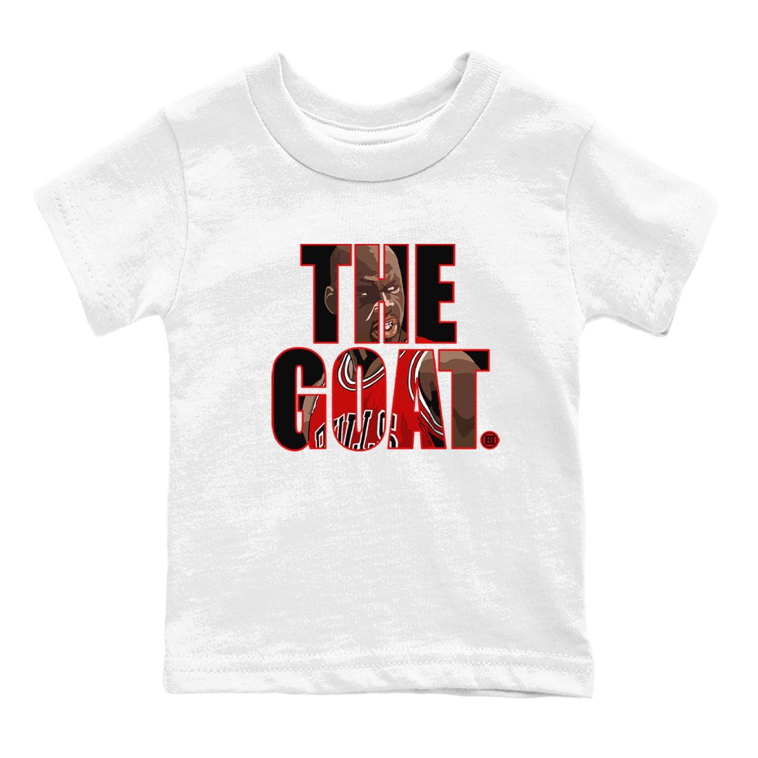 1s Black Toe Reimagined shirts to match jordans The Goat sneaker match tees Air Jordan 1 Black Toe Reimagined match shoes to clothes Drip Gear Zone Youth Baby White 2 tee