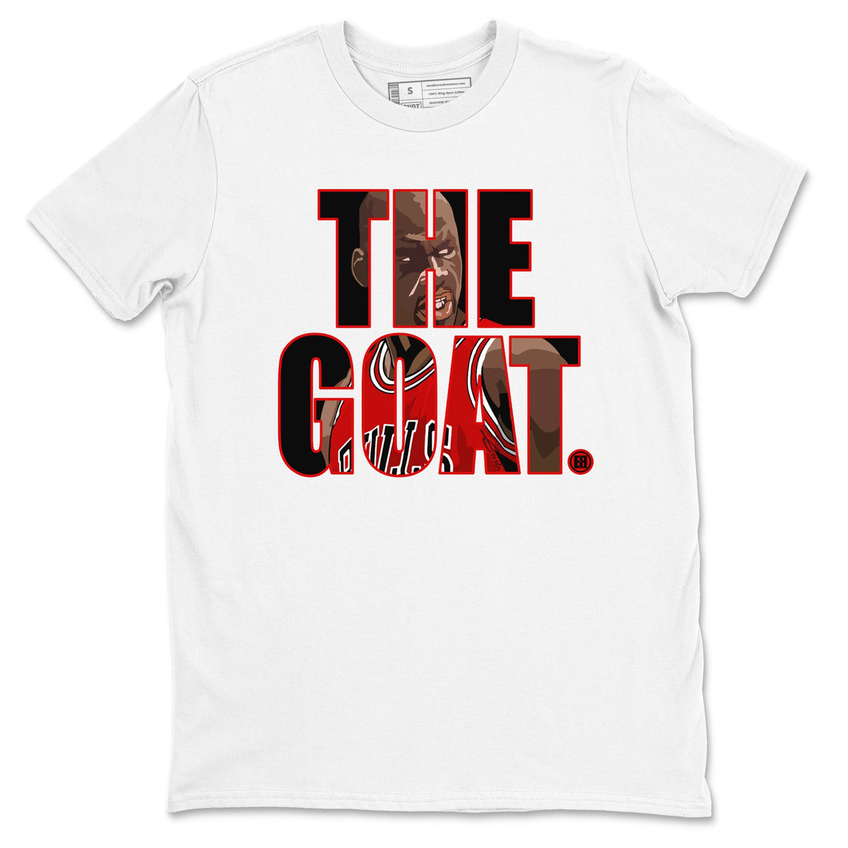 1s Black Toe Reimagined shirts to match jordans The Goat sneaker match tees Air Jordan 1 Black Toe Reimagined match shoes to clothes Drip Gear Zone unisex cotton White 2 shirts