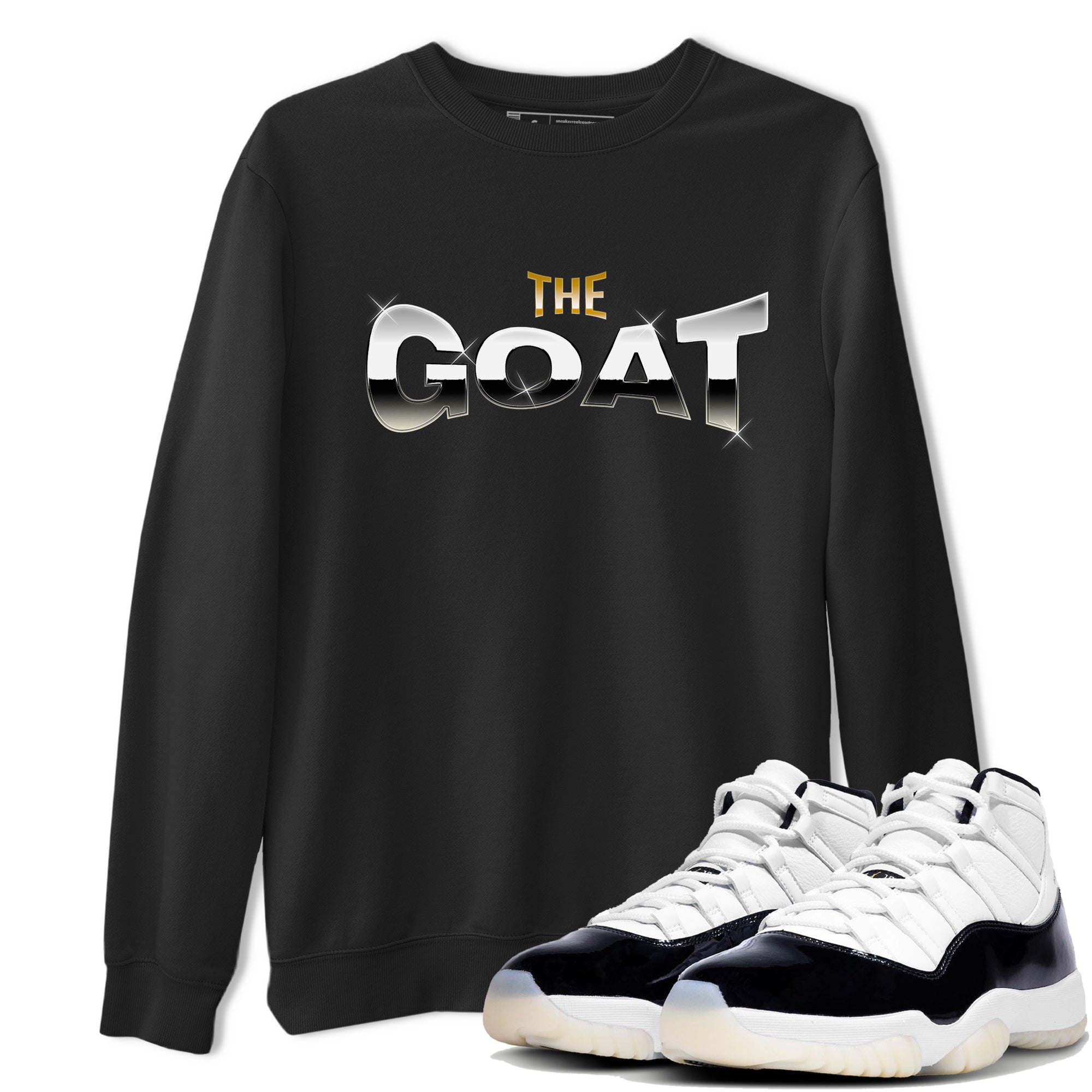 Air Jordan 11 Gratitude shirt to match jordans The Goat sneaker tees AJ11 Gratitude Drip Gear Zone Unisex Black 1 T-Shirt