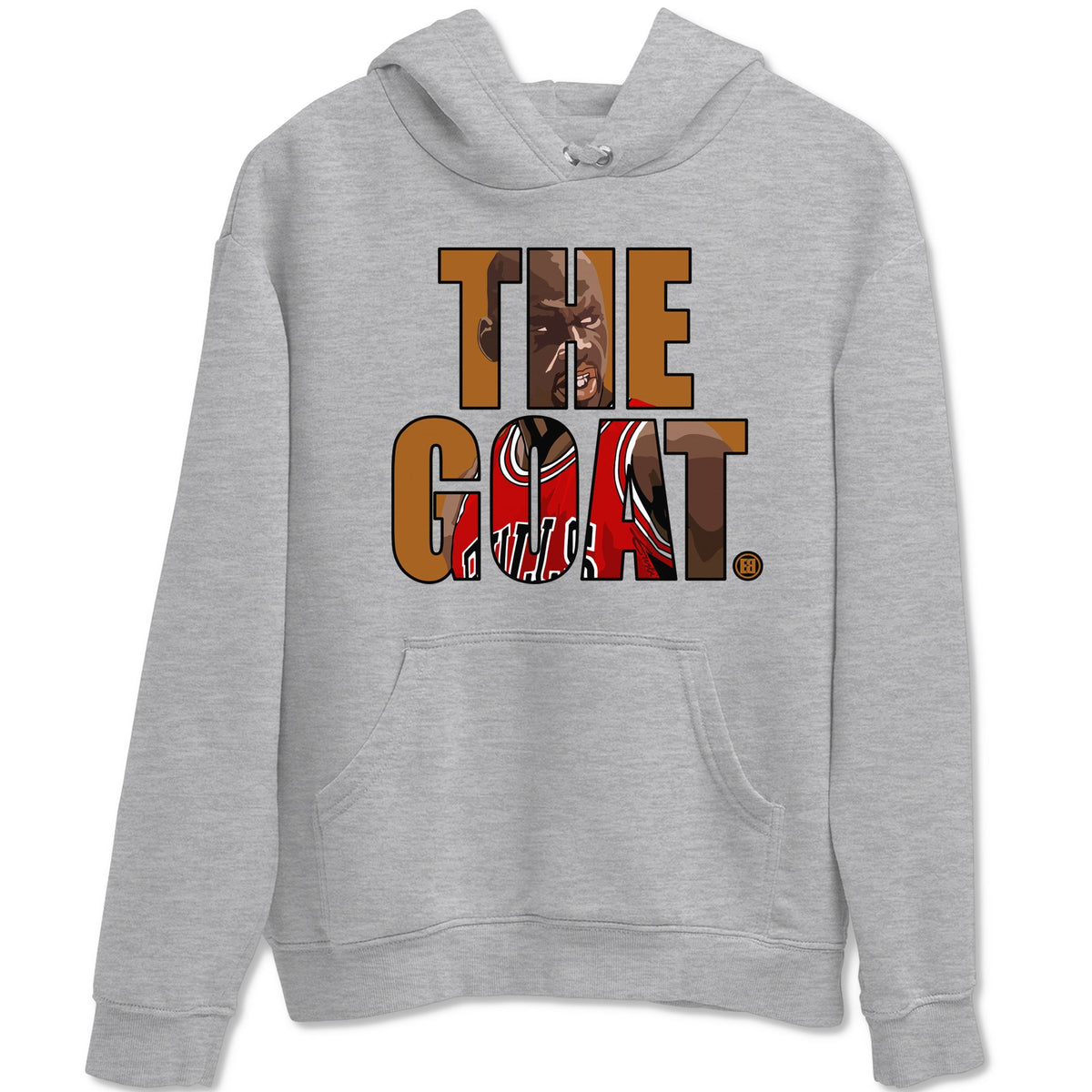 5s Archaeo Brown shirts to match jordans The Goat sneaker match tees Air Jordan 5 Archaeo Brown match shoes to clothes Drip Gear Zone unisex cotton Heather Grey 2 shirts