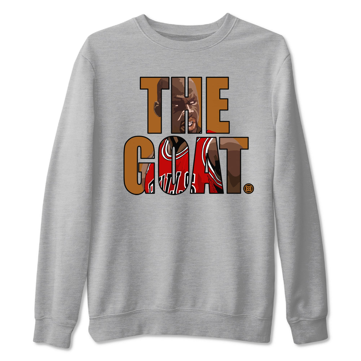 5s Archaeo Brown shirts to match jordans The Goat sneaker match tees Air Jordan 5 Archaeo Brown match shoes to clothes Drip Gear Zone unisex cotton Heather Grey 2 shirts