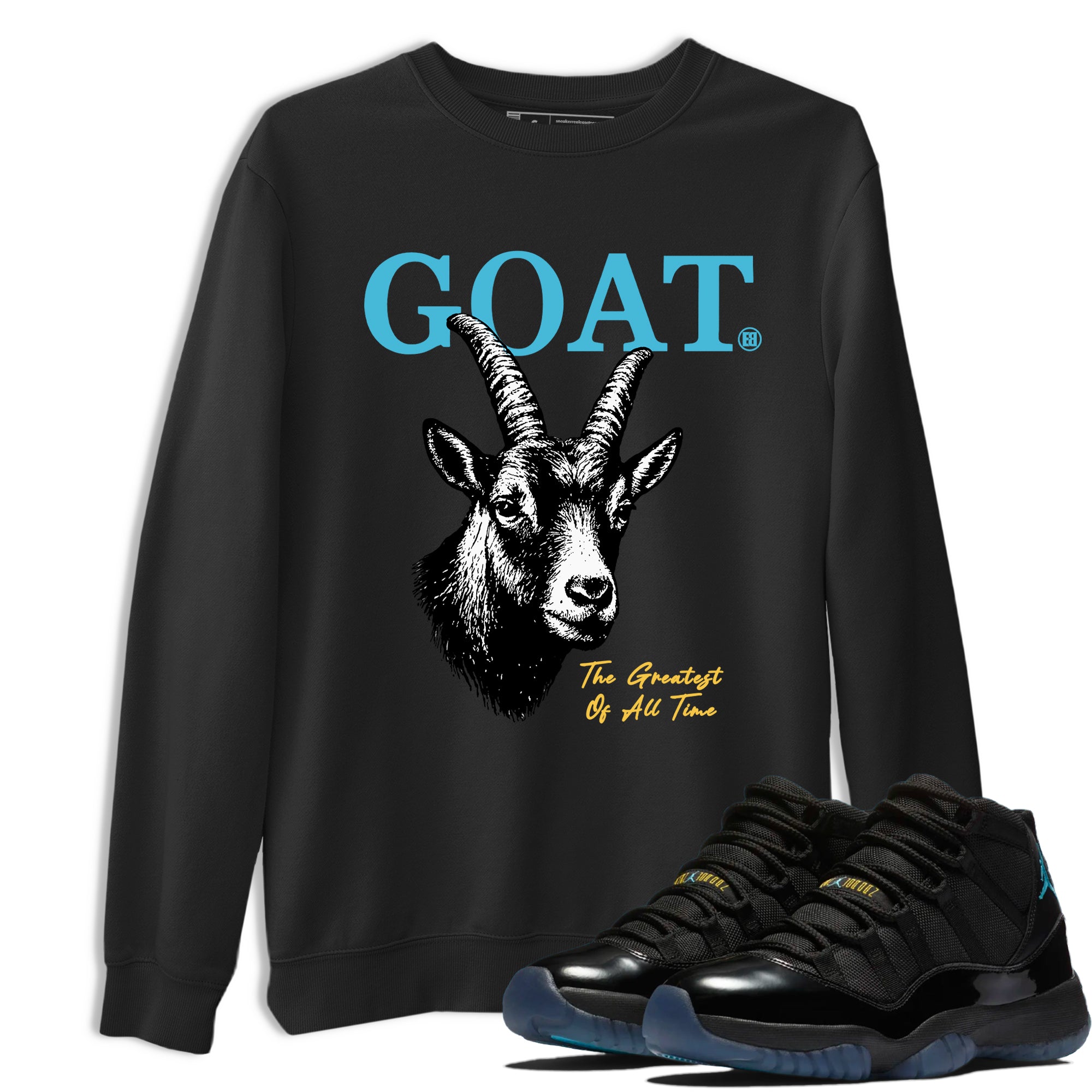Sneaker Threads  Sneaker Tees To Match Air Jordan 11 Retro Gamma  The Greatest Of All Time Graphic Tee Black 1. Perfect for Jordan releases 2025 colorways.