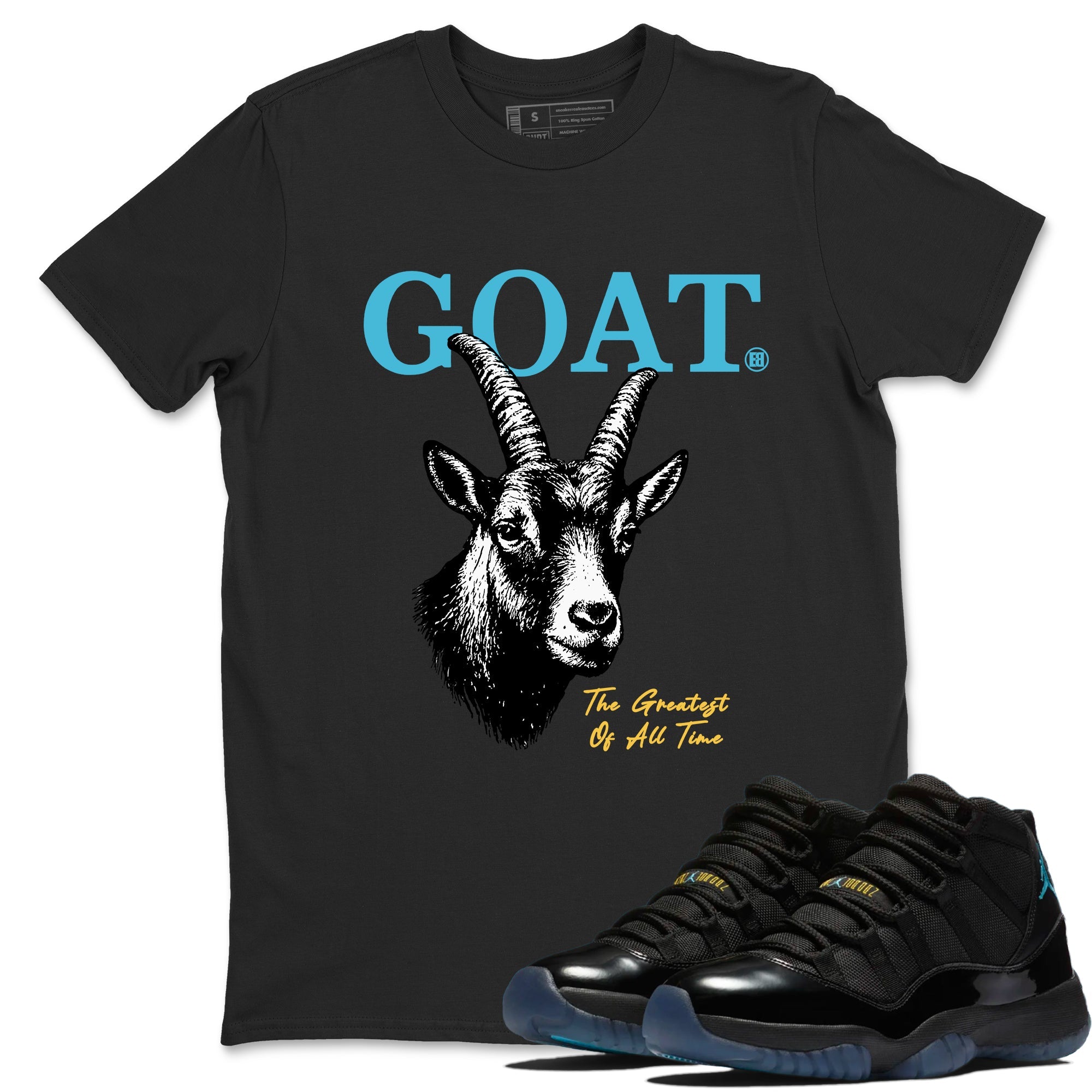 Sneaker Threads  Sneaker Tees To Match Air Jordan 11 Retro Gamma  The Greatest Of All Time Graphic Tee Black 1. Perfect for Jordan releases 2025 colorways.