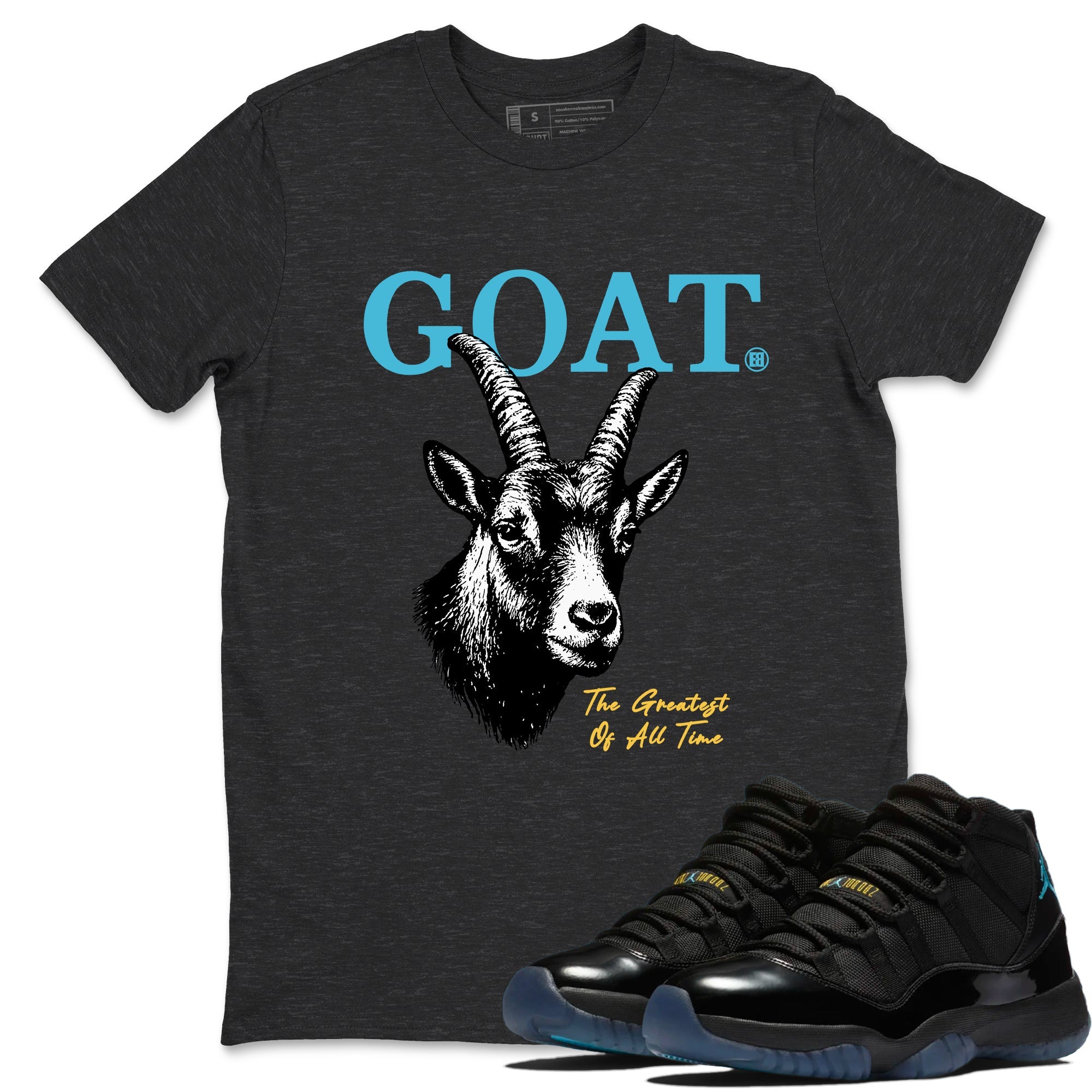 Sneaker Threads  Sneaker Tees To Match Air Jordan 11 Retro Gamma  The Greatest Of All Time Graphic Tee Charcoal Heather 1. Perfect for Jordan releases 2025 colorways.