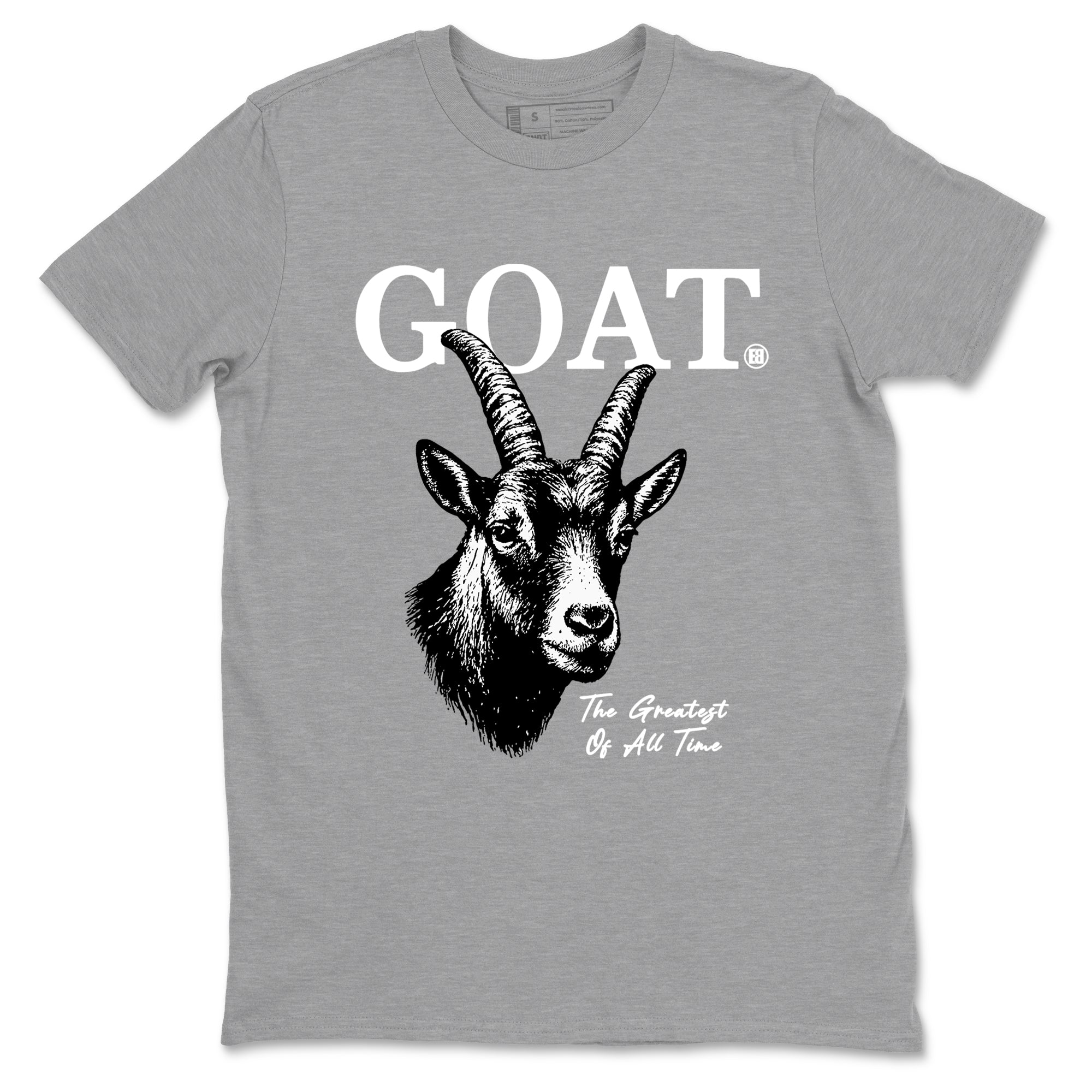 Sneaker match tees  Sneaker Tees To Match Air Jordan 11 Grand Finale Shoes  The Greatest Of All Time Tee Heather Grey 2