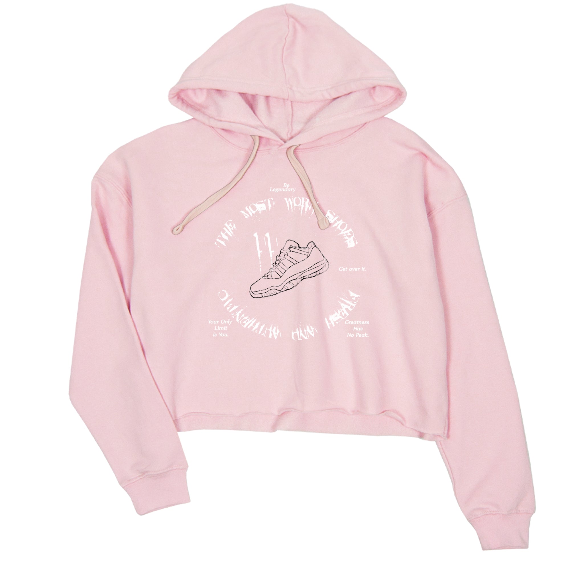 11s Legend Pink shirts to match jordans The Most Worn Shoes sneaker match tees Air Jordan 11 Legend Pink Drip Gear Zone streetwear brand Pink 2 crop tee