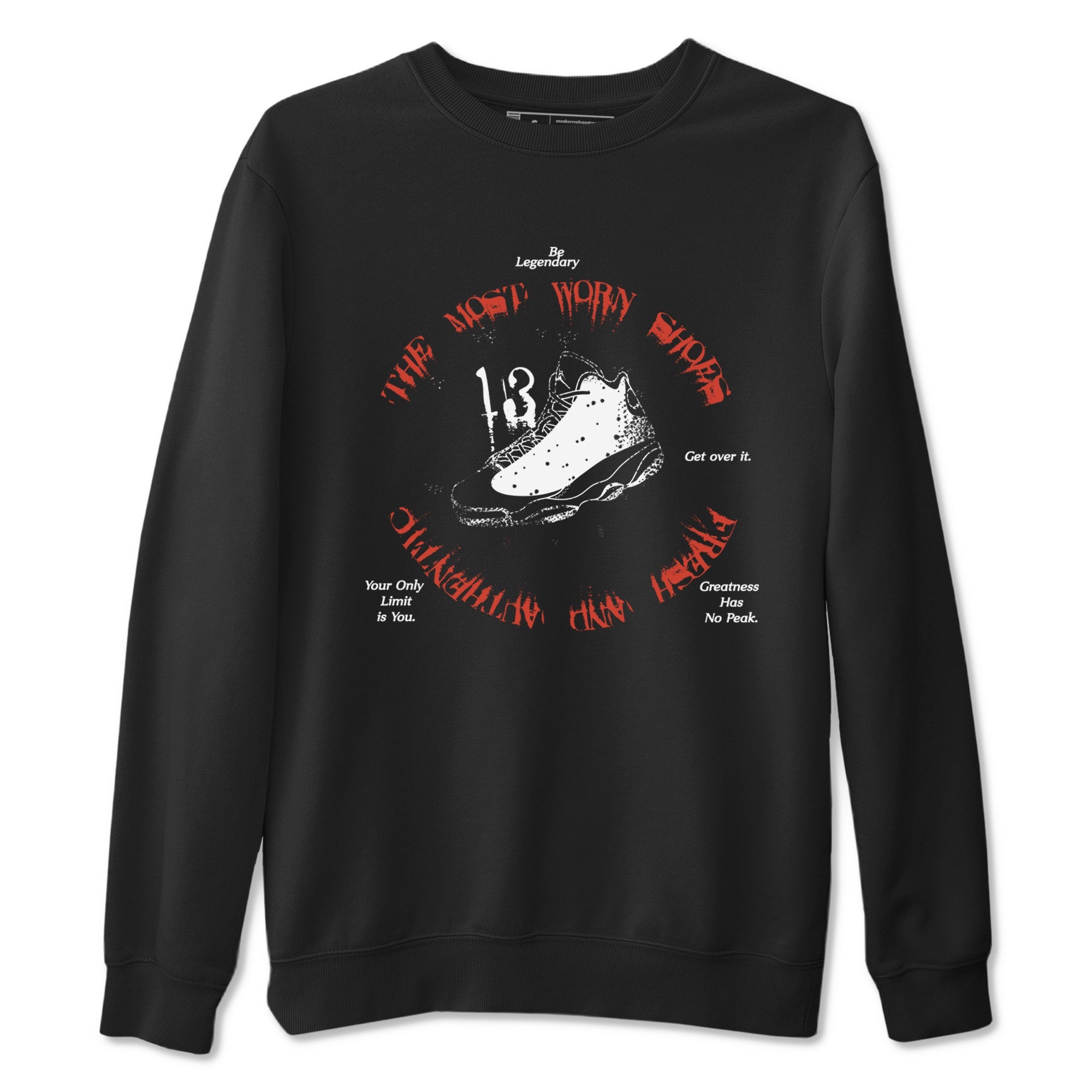13s Dune Red shirts to match jordans The Most Worn Shoes sneaker match tees Air Jordan 13 Dune Red Drip Gear Zone streetwear brand Black 2 unisex cotton tee