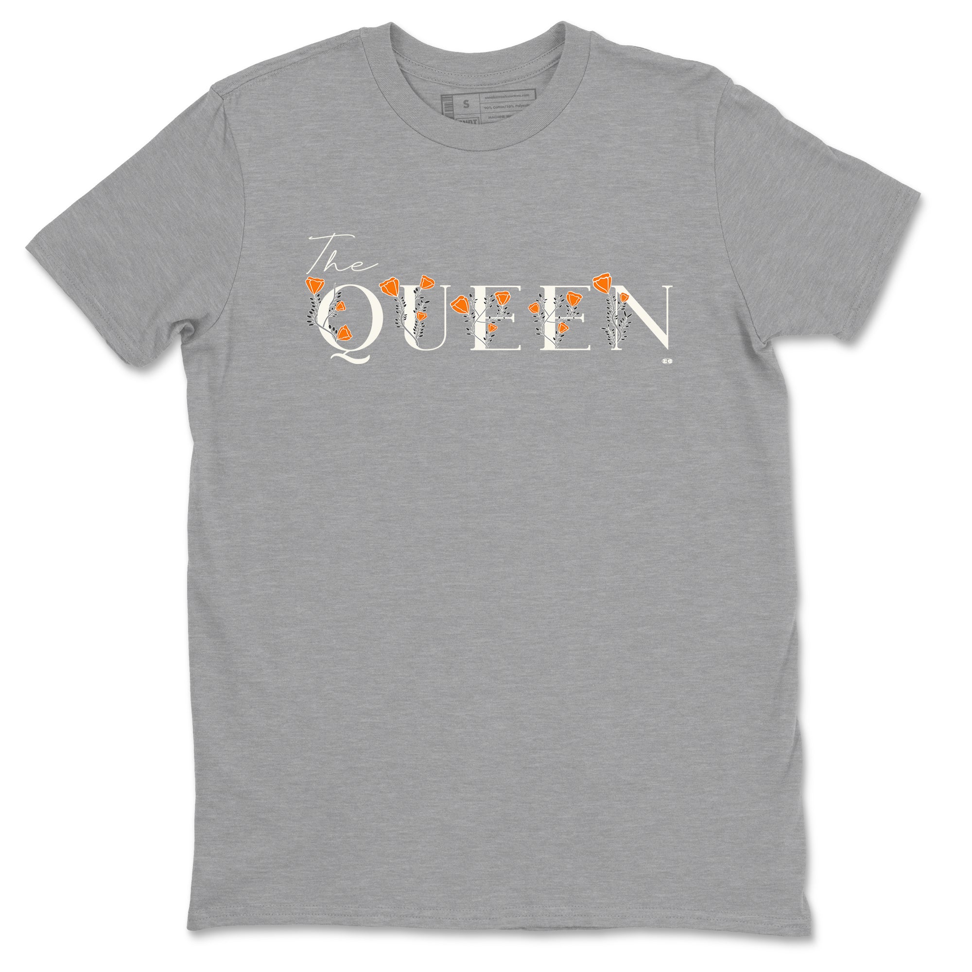 3s Georgia Peach shirt to match jordans The Queen sneaker tees Air Jordan 3 Georgia Peach Drip Gear Zone unisex cotton Heather Grey 2 crew neck shirt