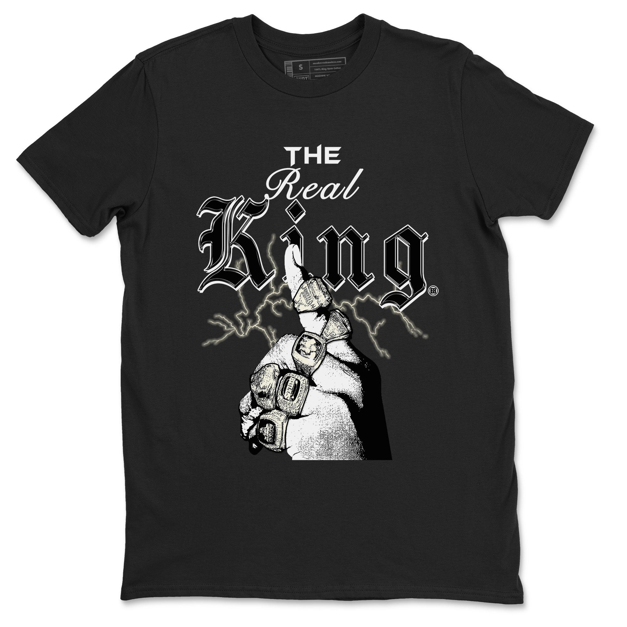 11s Gratitude shirt to match jordans The Real King sneaker tees Air Jordan 11 Retro Gratitude Drip Gear Zone Streetwear Casual Fit Black 2 T-Shirt