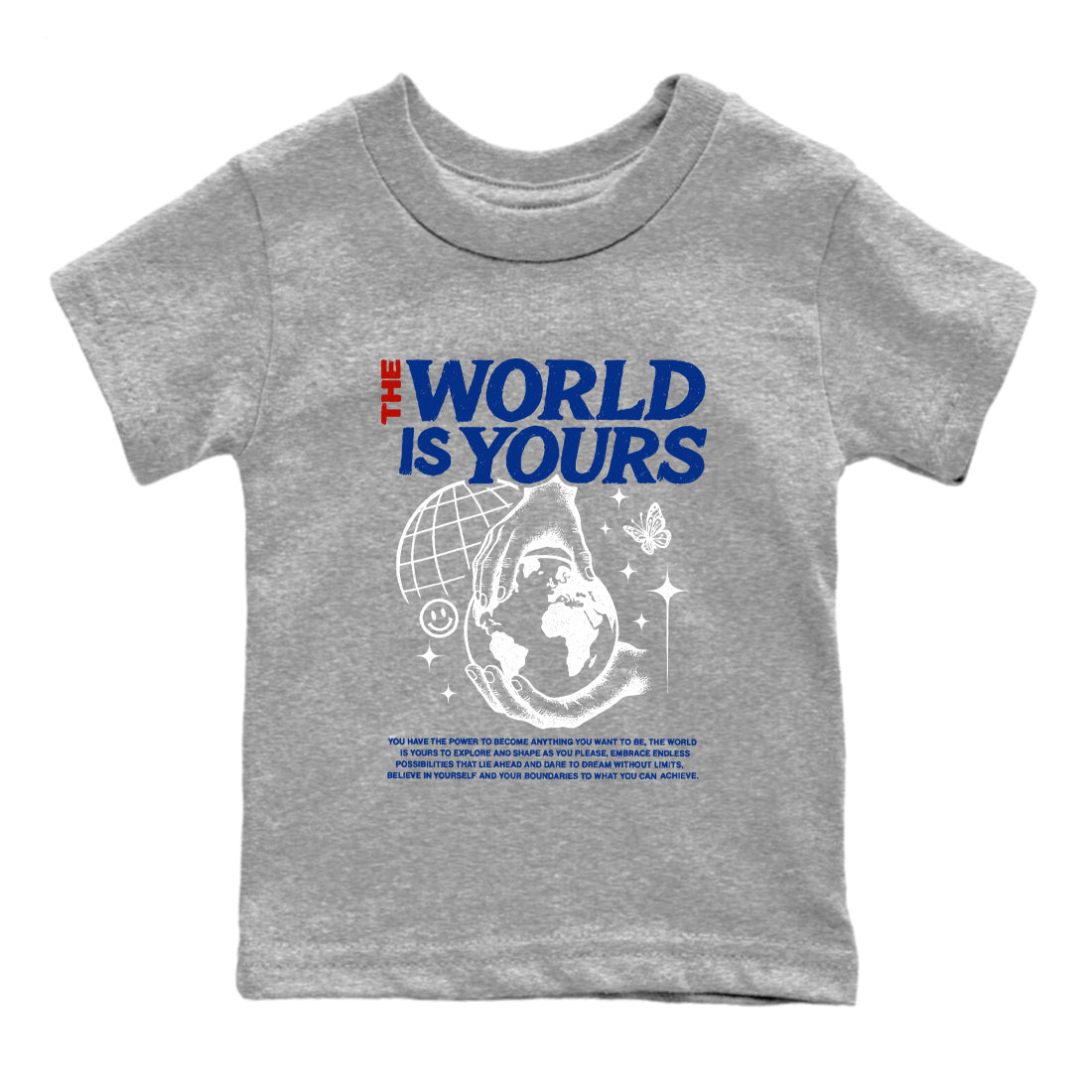 Sneaker Threads  Sneaker Tees To Match Air Jordan 11 Rare Air  The World Is Yours Youth Graphic Tee Heather Grey 2. Perfect for Jordan releases 2025 colorways.