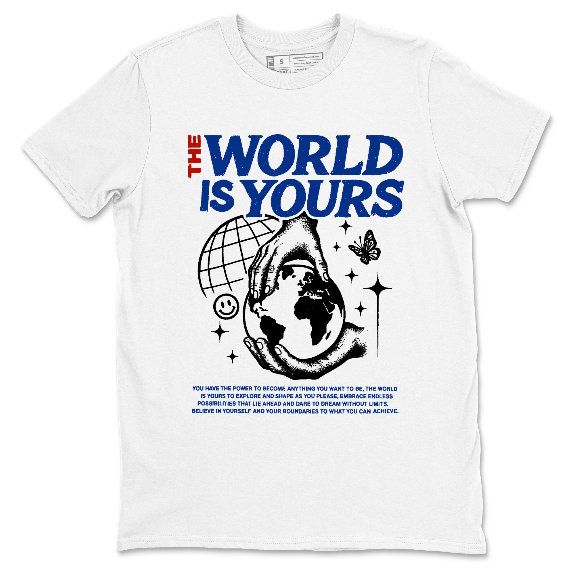 Sneaker Threads  Sneaker Tees To Match Air Jordan 11 Rare Air  The World Is Yours Graphic Tee White 2. Perfect for Jordan releases 2025 colorways.