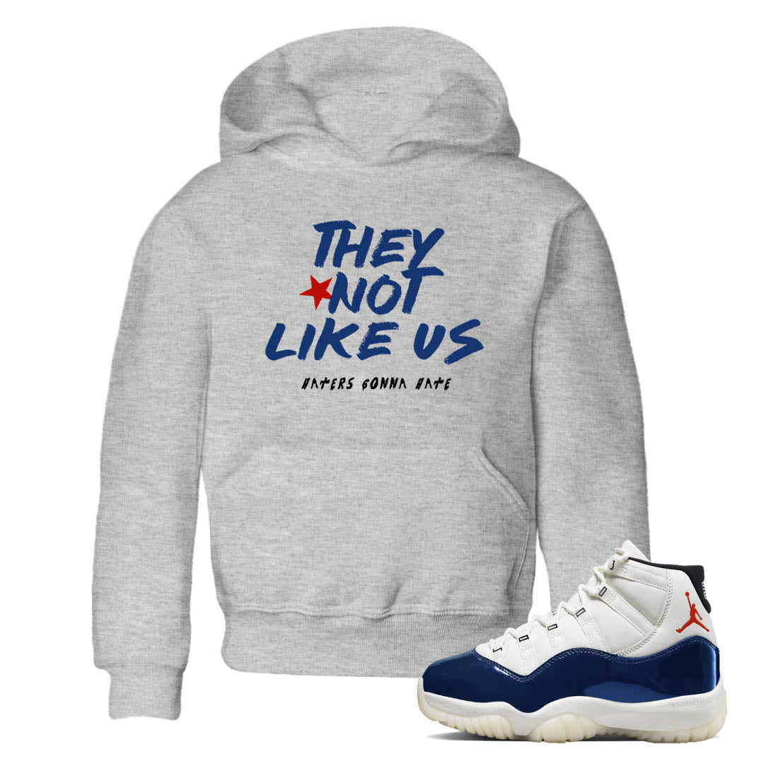Sneaker Threads  Sneaker Tees To Match Air Jordan 11 Rare Air  They Not Like Us Youth Graphic Tee Heather Grey 1. Perfect for Jordan releases 2025 colorways.