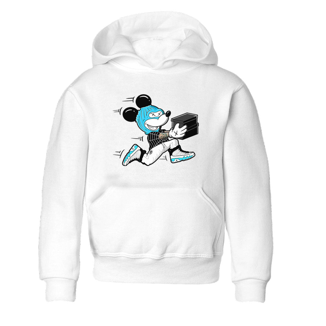 9s Powder Blue shirt to match jordans Thief Mouse sneaker tees Air Jordan 9 Powder Blue Drip Gear Zone baby toddler White 2 cotton Shirt
