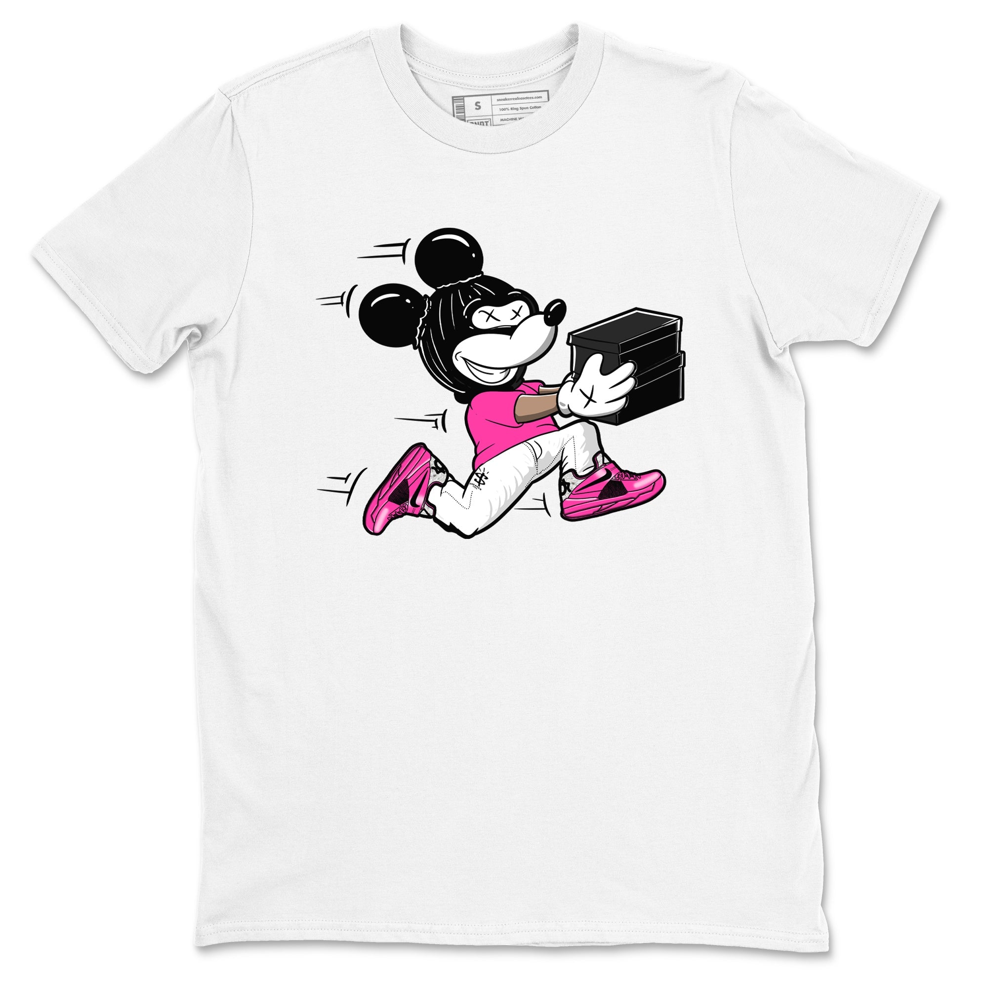 Nike KD 4 Retro Aunt Pearl shirts to match jordans Thief Mouse sneaker match tees Nike KD 4 Aunt Pearl match shoes to clothes Drip Gear Zone unisex cotton White 2 shirts