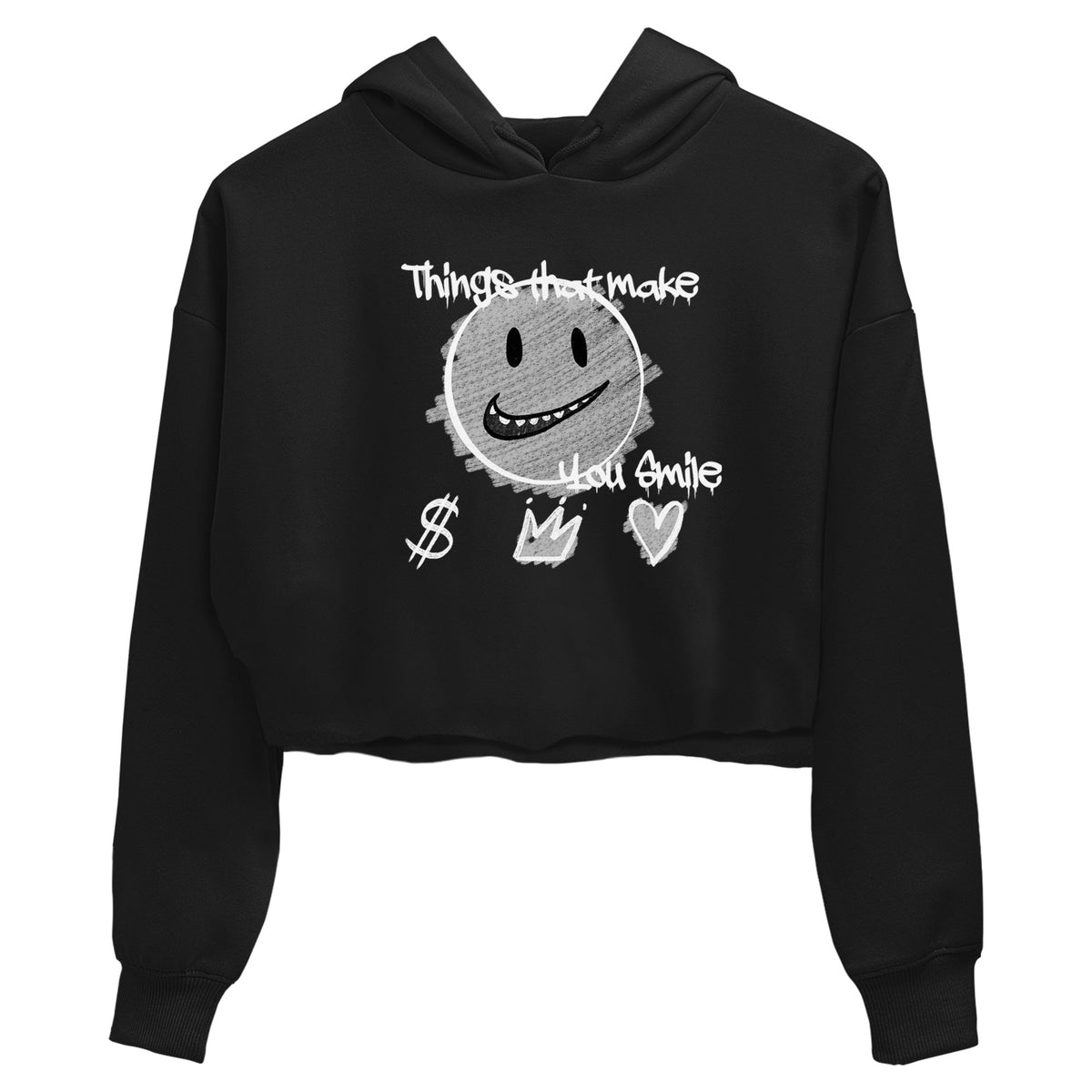 AJ1 Barons shirts to match jordans Things That Make You Smile sneaker match tees Air Jordan 1 Barons Drip Gear Zone streetwear brand Black 2 crop tee