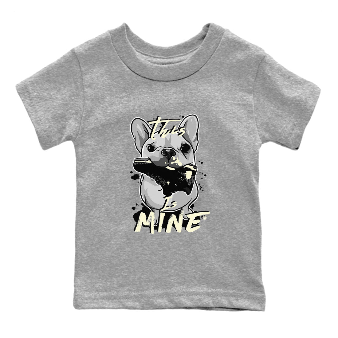 Air Jordan 3 Off Noir shirt to match jordans This Is Mine sneaker tees Air Jordan 3 Retro Off Noir Drip Gear Zone Baby Toddler Heather Grey 2 T-Shirt