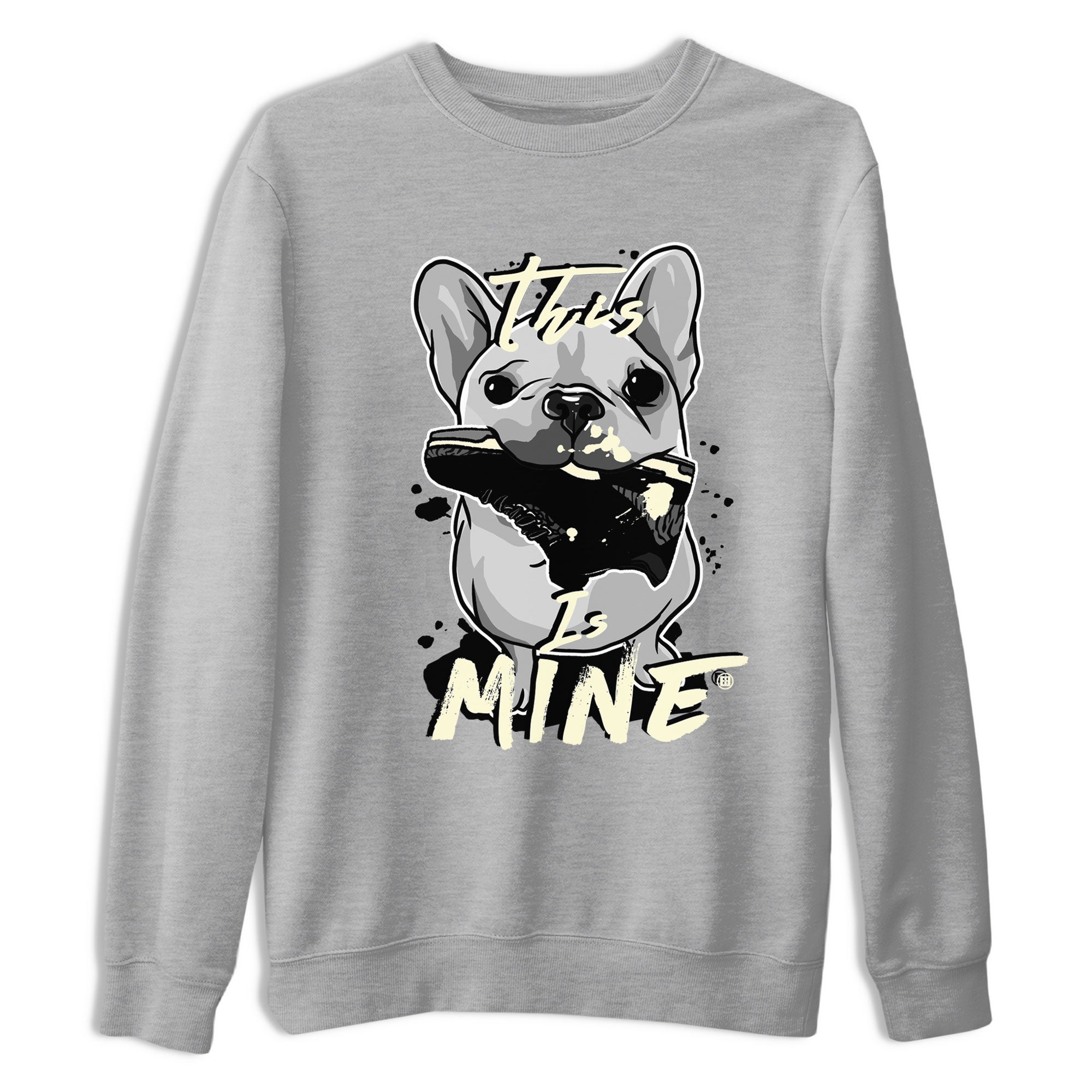 Air Jordan 3 Off Noir shirt to match jordans This Is Mine sneaker tees Air Jordan 3 Retro Off Noir Drip Gear Zone Unisex Heather Grey 2 T-Shirt