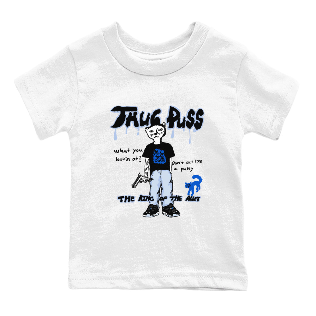 11s Low Space shirt to match jordans Thug Puss sneaker tees Air Jordan 11 Low Space Drip Gear Zone baby toddler White 2 cotton Shirt