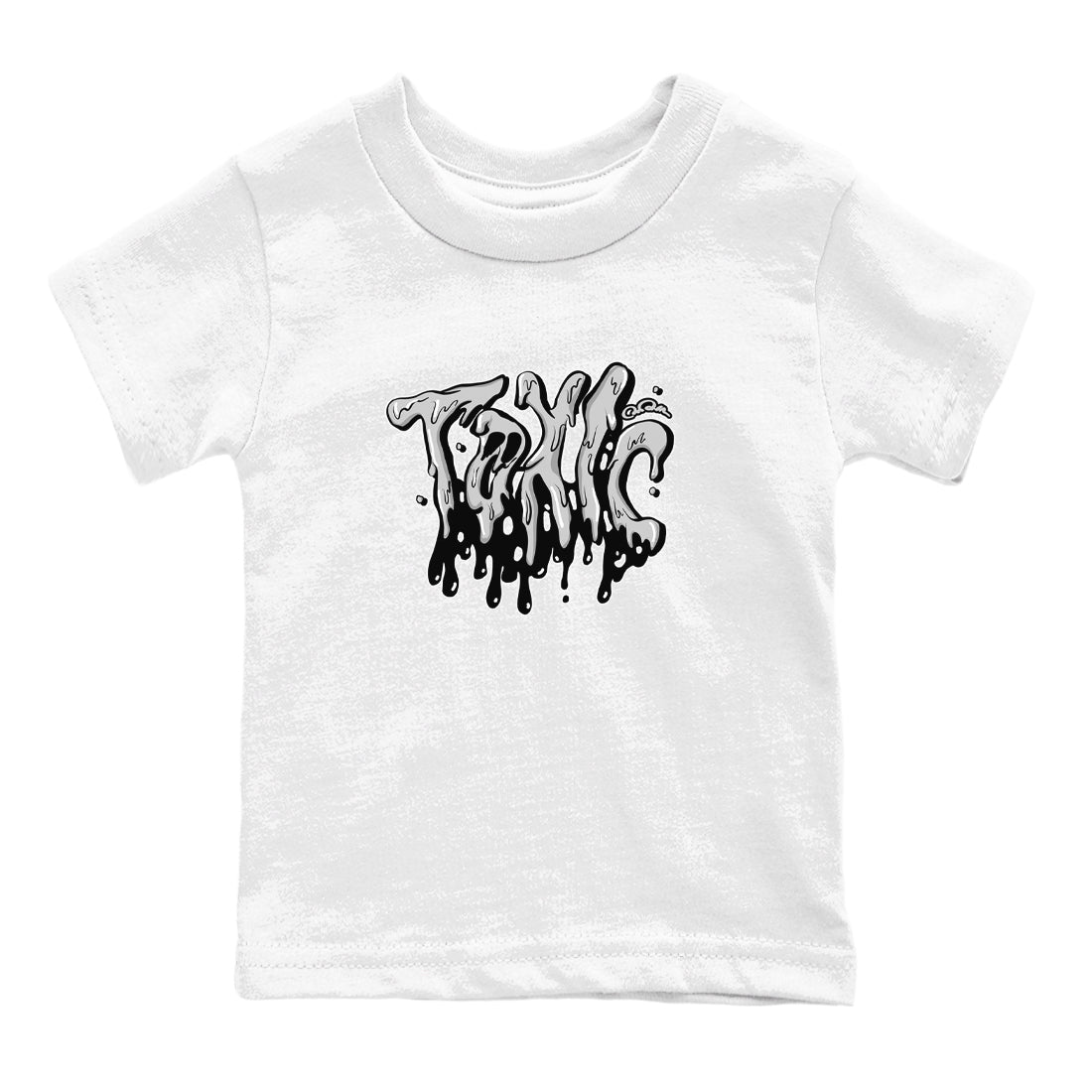 1s Wolf Grey shirts to match jordans Toxic sneaker match tees Air Jordan 1 Wolf Grey Drip Gear Zone streetwear brand Baby and Youth White 2 cotton tee