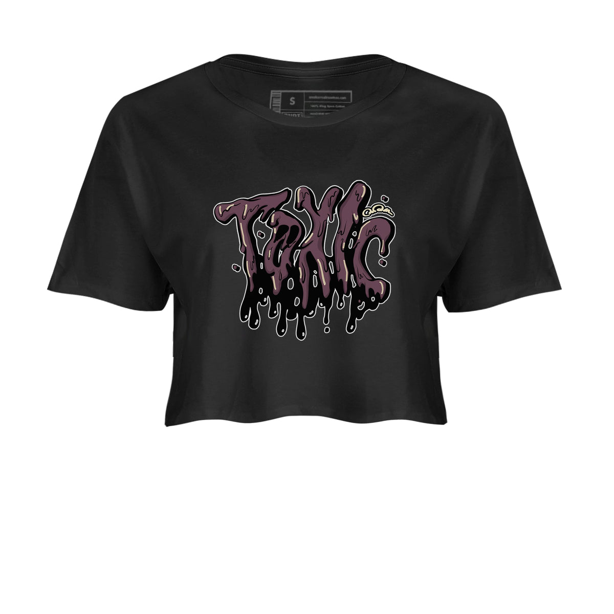 3s A Ma Maniere x Black shirts to match jordans Toxic sneaker match tees A Ma Maniere x Air Jordan 3 “While You Were Sleeping”Sneaker Release Tees unisex cotton Black 2 Crop Shirts