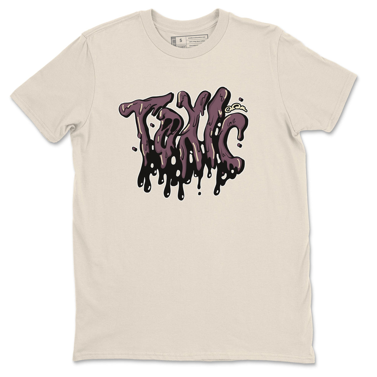3s A Ma Maniere x Black shirts to match jordans Toxic sneaker match tees A Ma Maniere x Air Jordan 3 “While You Were Sleeping”Sneaker Release Tees unisex cotton Natural 2 crew neck shirts