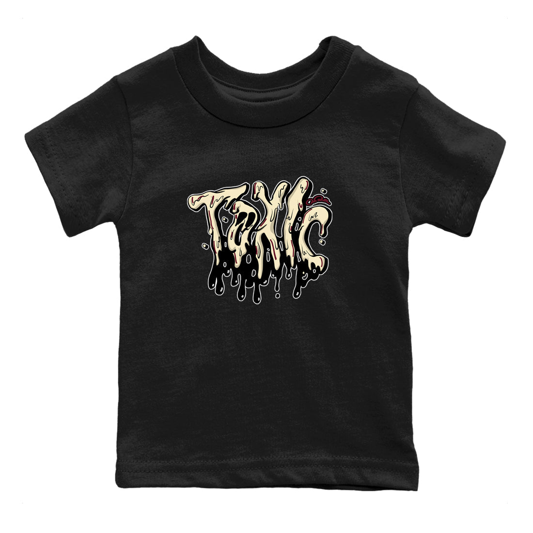 4s A Ma Maniere x Fossil Stone shirts to match jordans Toxic sneaker match tees Air Jordan 4 A Ma Maniere x Fossil Stone match shoes to clothes Drip Gear Zone Youth Baby Black 2 tee