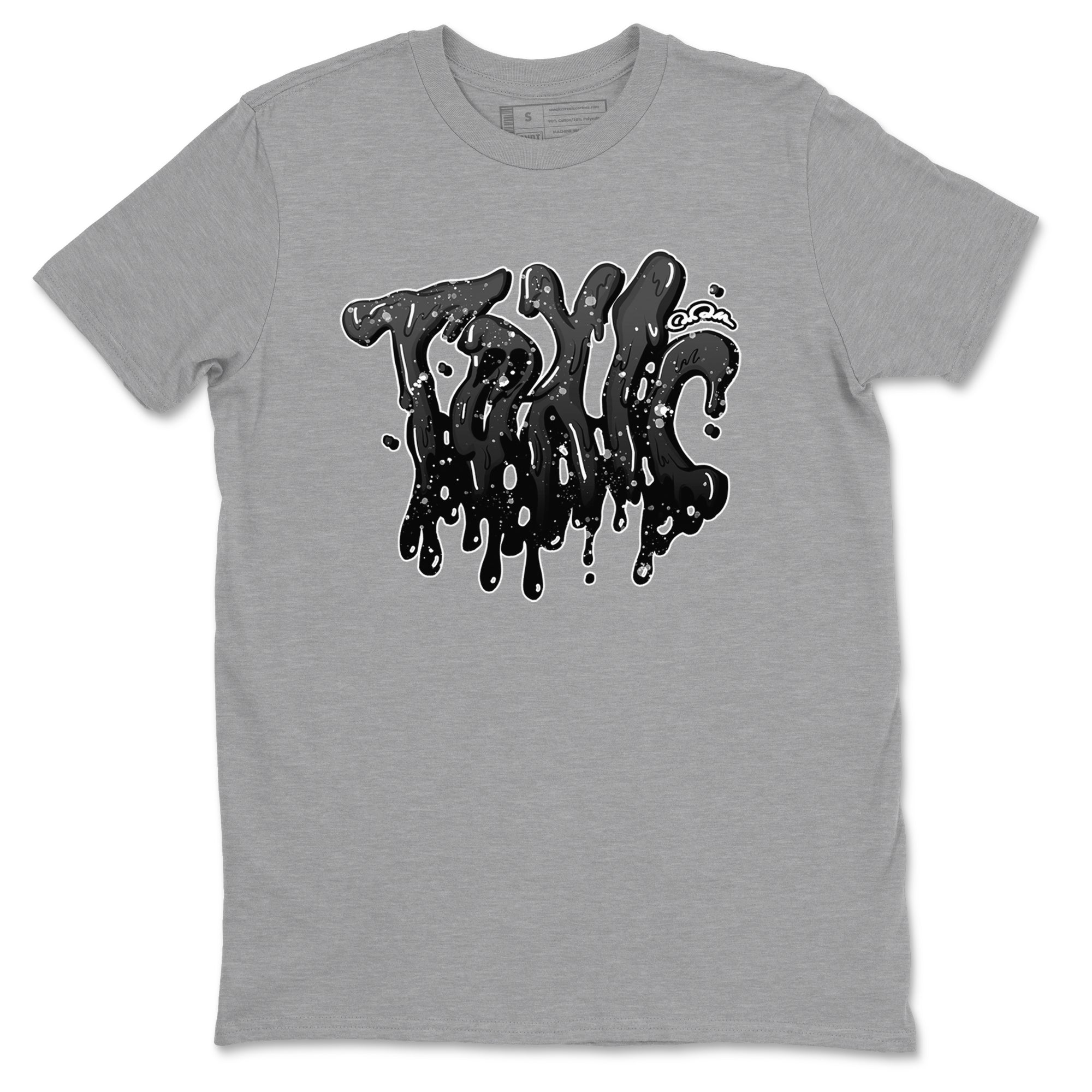 4s Fear shirts to match jordans Toxic sneaker match tees Air Jordan 4 Fear match shoes to clothes Drip Gear Zone unisex cotton Heather Grey 2 shirts