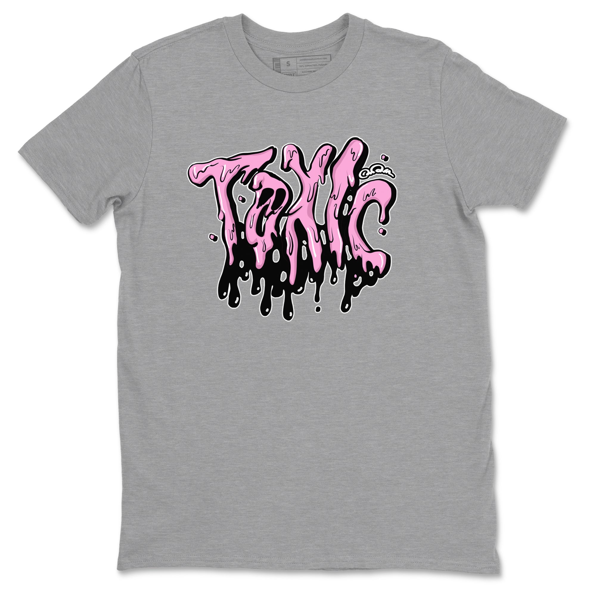 4s Orchid t-shirts to match sneakers Toxic sneaker match tees Air Jordan 4 Orchid match shoes to clothes Drip Gear Zone unisex cotton Heather Grey 2 shirts