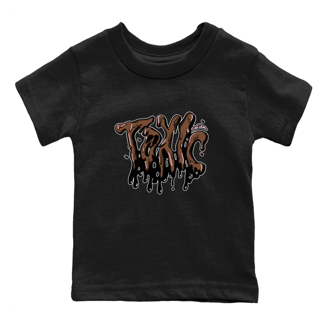 Dunk Cacao Wow And Pink Foam shirts to match jordans Toxic sneaker match tees Dunk Cacao Wow And Pink Foam Drip Gear Zone streetwear brand Baby and Youth Black 2 cotton tee