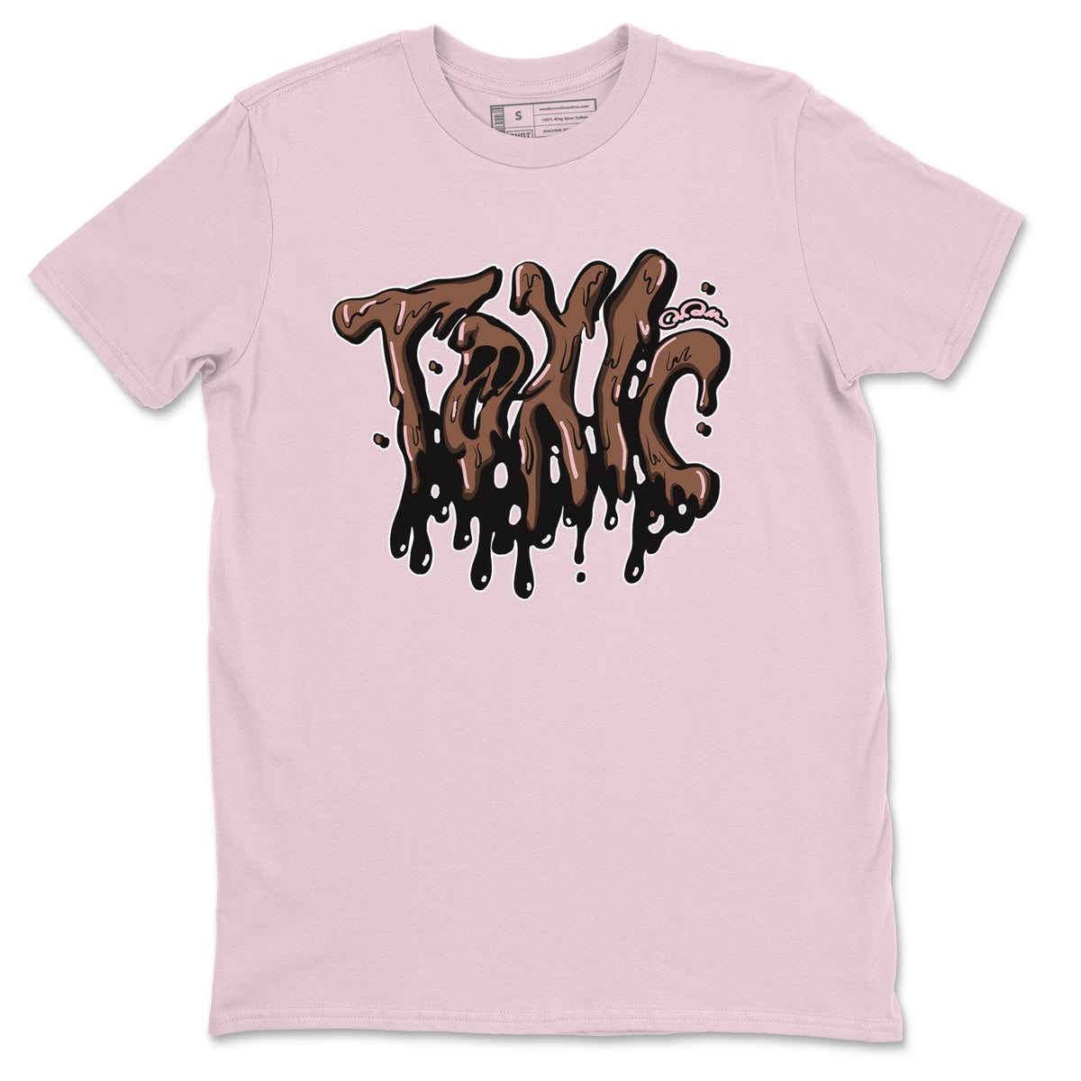 Dunk Cacao Wow And Pink Foam shirts to match jordans Toxic sneaker match tees Dunk Cacao Wow And Pink Foam Drip Gear Zone streetwear brand Pink 2 unisex cotton tee