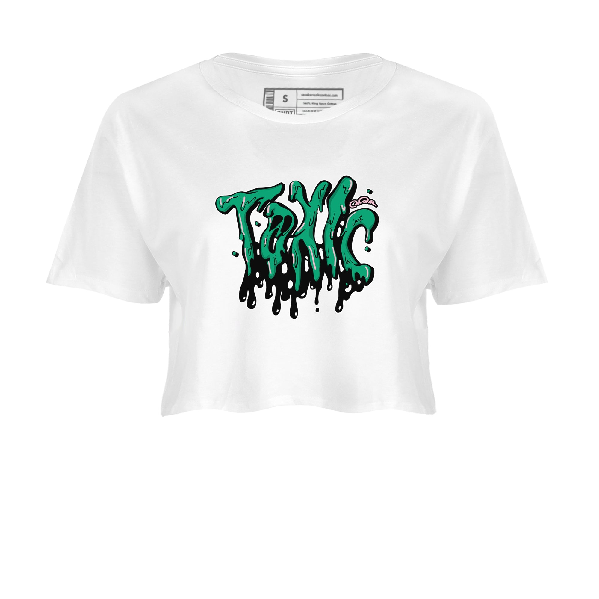 Dunk Low Medium Soft Pink Malachite shirt to match jordans Toxic sneaker tees Dunk Medium Soft Pink Malachite Drip Gear Zone White 2 crop length shirt