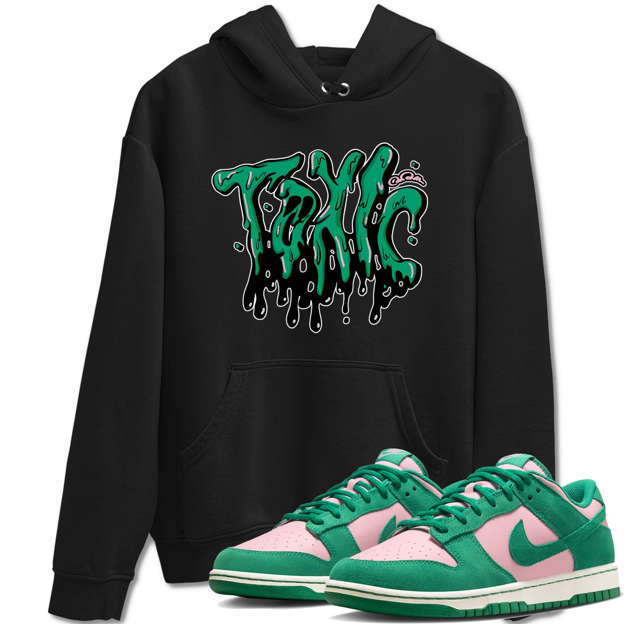 Dunk Low Medium Soft Pink Malachite shirt to match jordans Toxic sneaker tees Dunk Medium Soft Pink Malachite Drip Gear Zone unisex cotton Black 1 crew neck shirt
