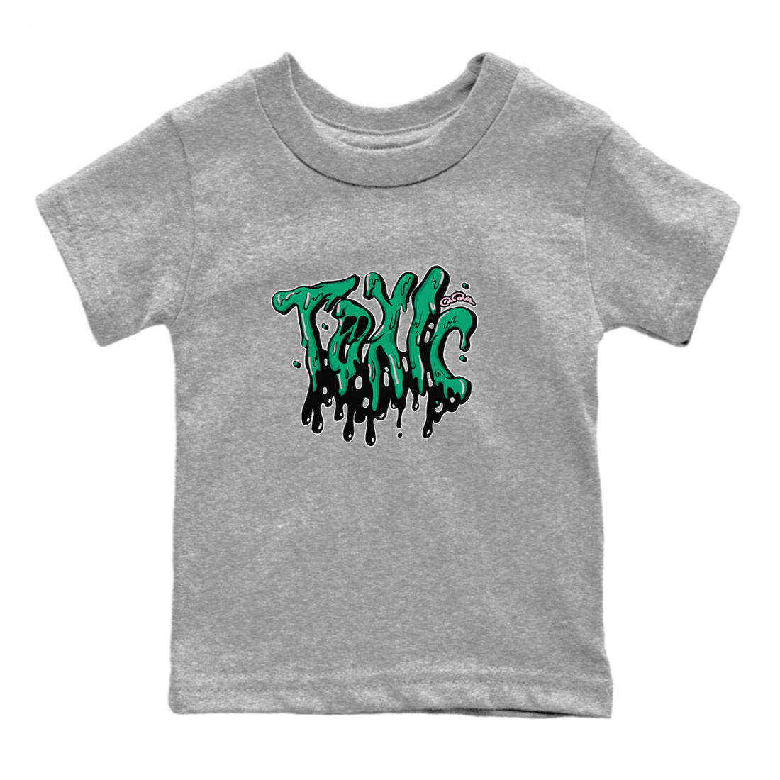 Dunk Low Medium Soft Pink Malachite shirt to match jordans Toxic sneaker tees Dunk Medium Soft Pink Malachite Drip Gear Zone baby toddler Heather Grey 2 cotton Shirt