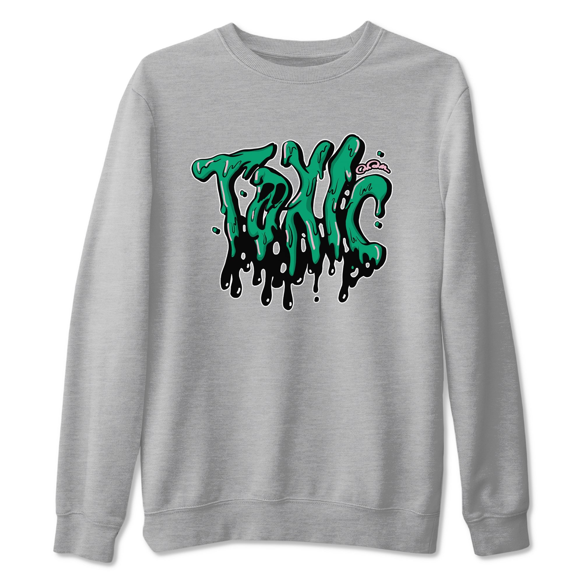 Dunk Low Medium Soft Pink Malachite shirt to match jordans Toxic sneaker tees Dunk Medium Soft Pink Malachite Drip Gear Zone unisex cotton Heather Grey 2 crew neck shirt