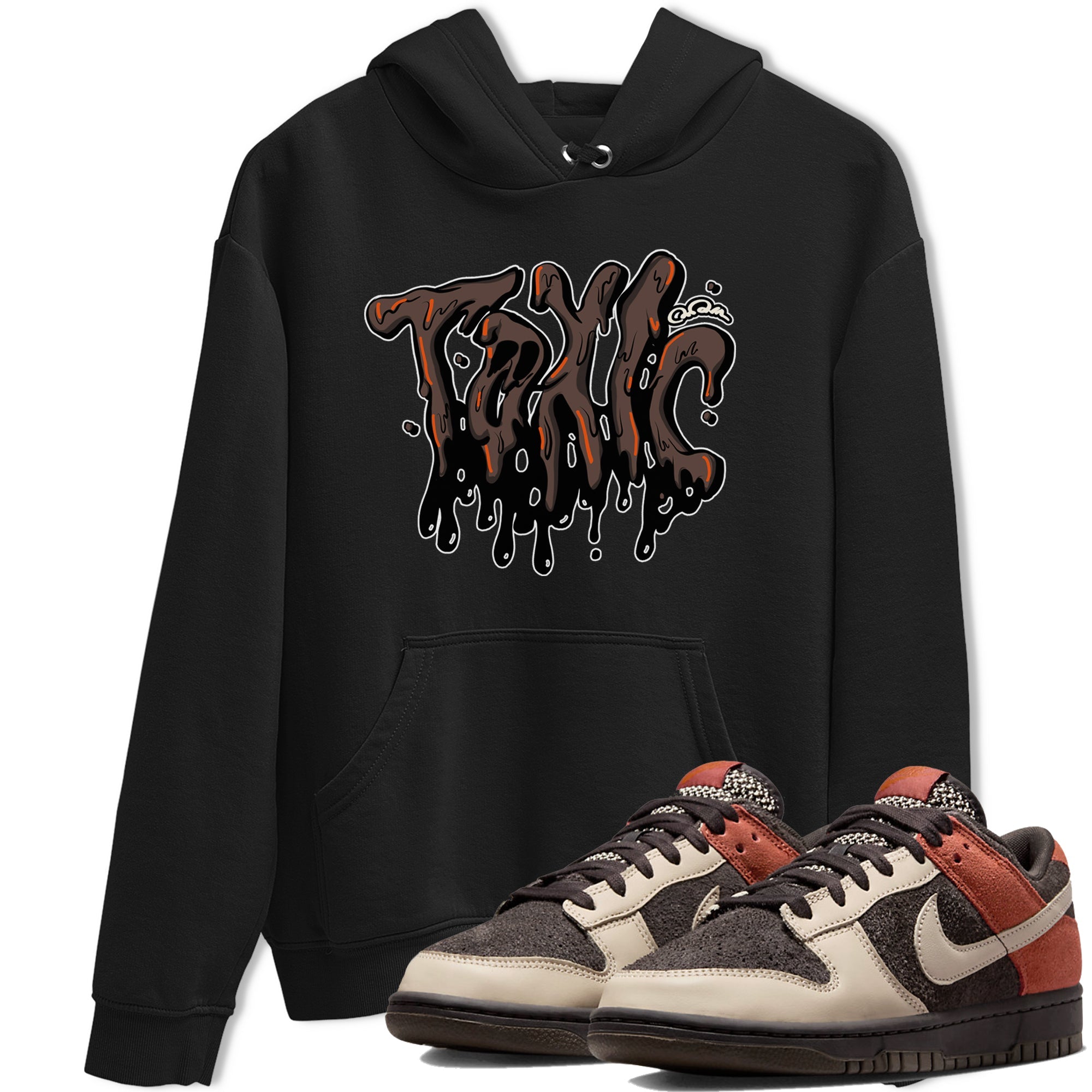 Dunk Red Panda shirt to match jordans Toxic sneaker tees Nike Dunk LowRed Panda Drip Gear Zone Unisex Black 1 T-Shirt