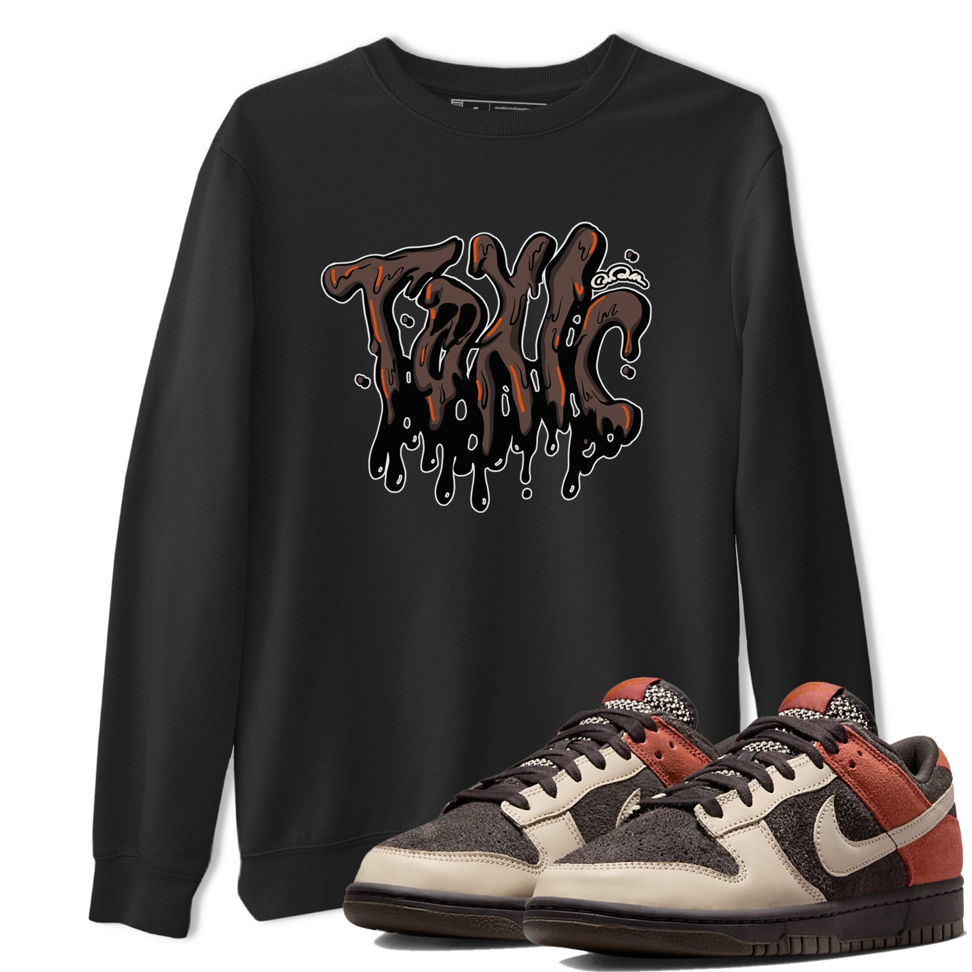 Dunk Red Panda shirt to match jordans Toxic sneaker tees Nike Dunk LowRed Panda Drip Gear Zone Unisex Black 1 T-Shirt